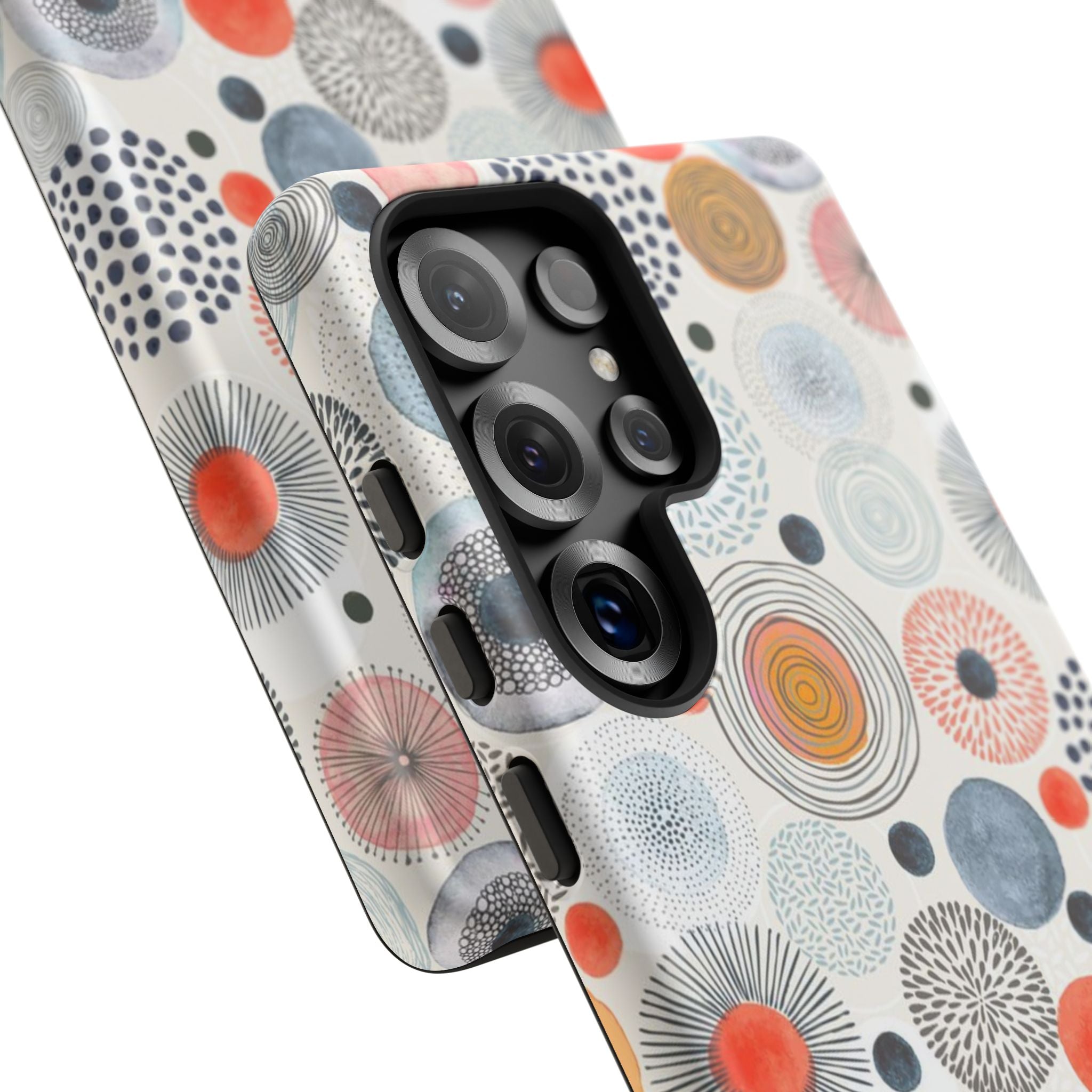 Colorful Abstract Tough Phone Case by