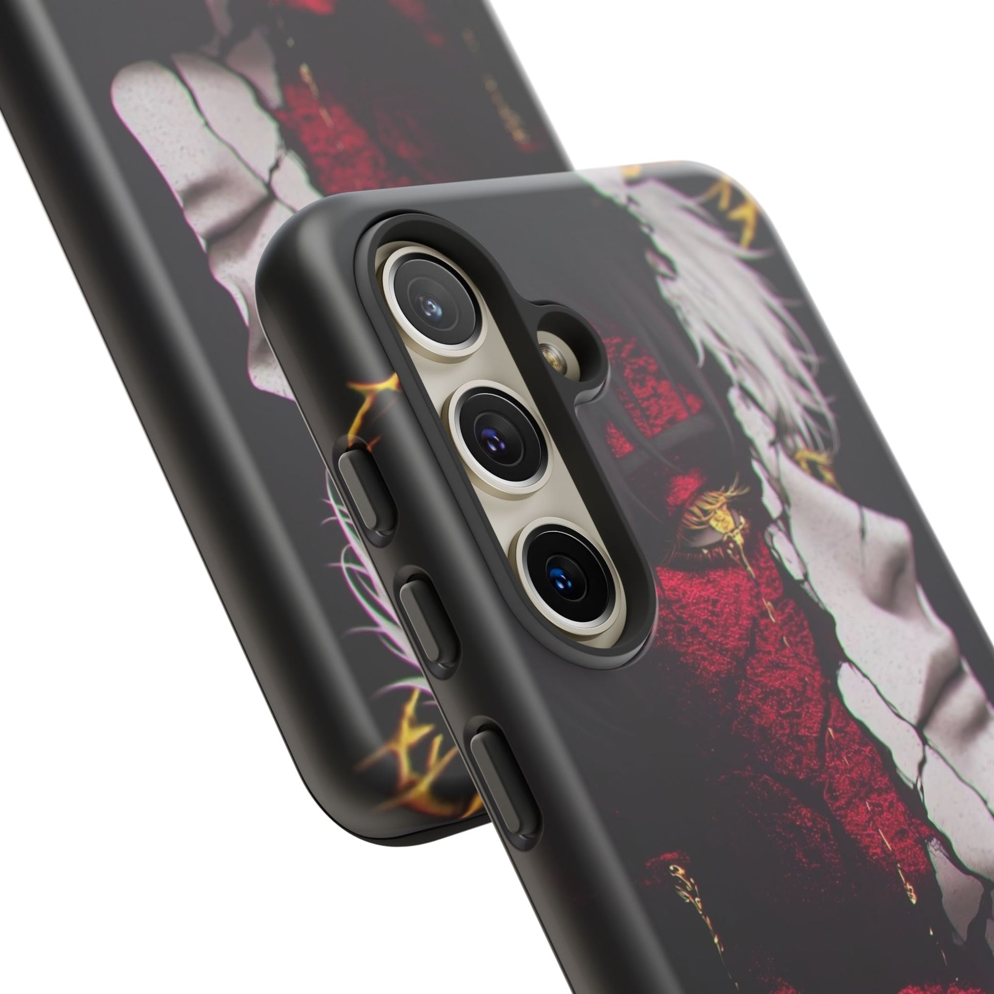 Duality Split Face Anime - Tough Phone Case by