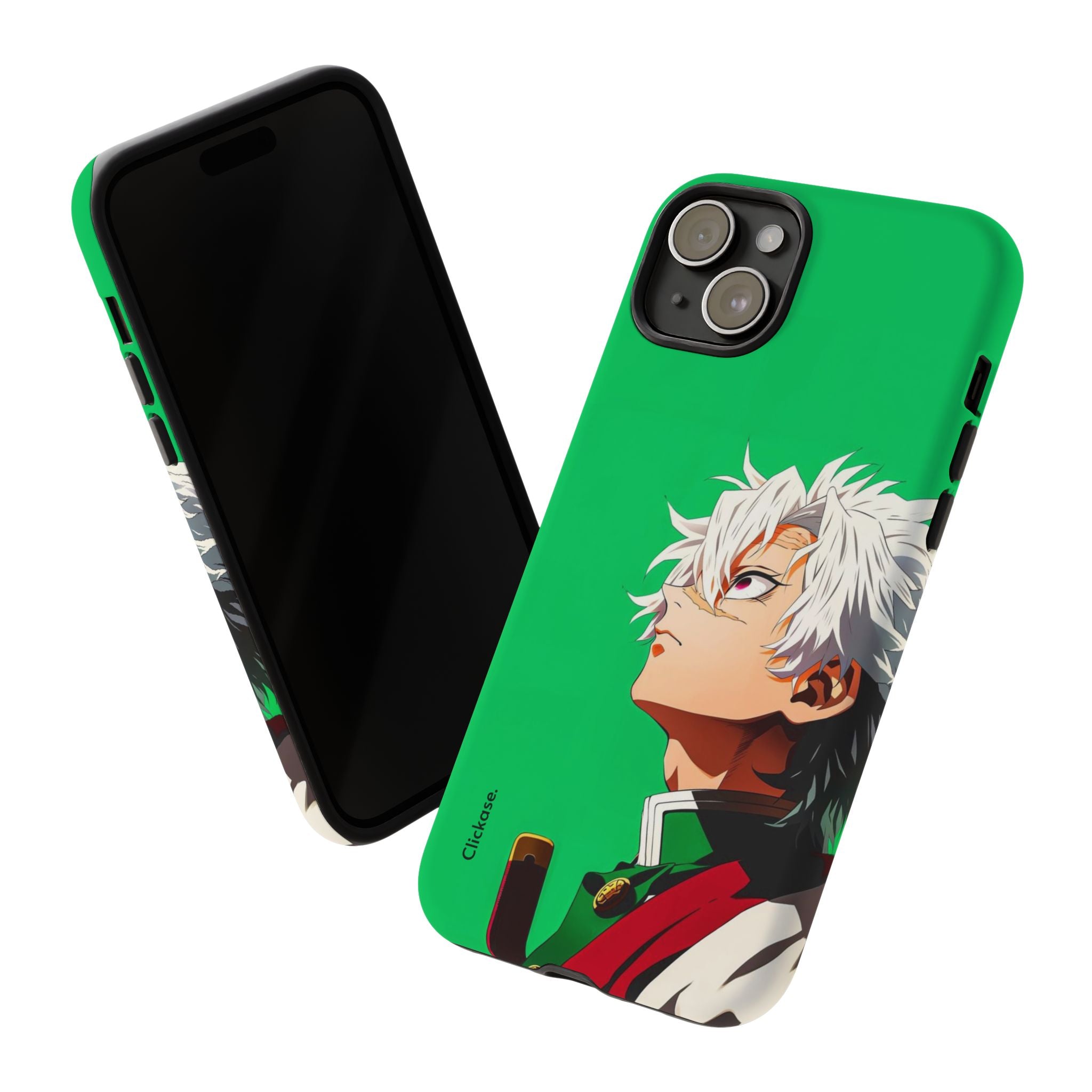 Sanemi Shinazugawa – Wind Hashira Fury Tough Phone Case by