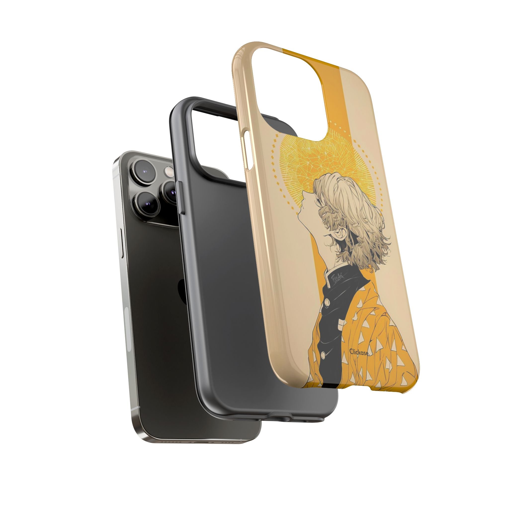 Stylish Phone Case - Artistic Tough Case for Protection, Gift for Him/Phone CaseClickase®Stylish Phone Case