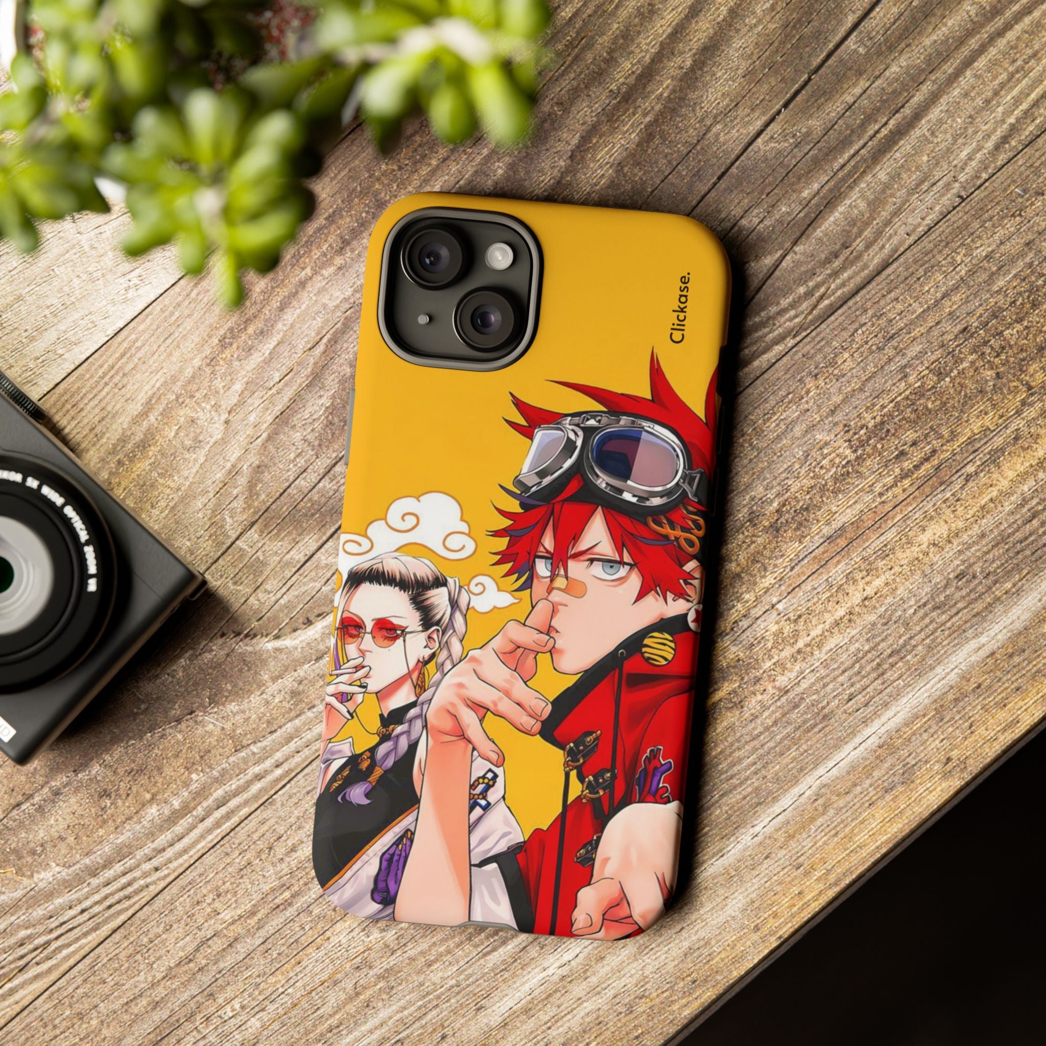 Alma & Tao Saotome - Gokurakugai Tough Phone Case by