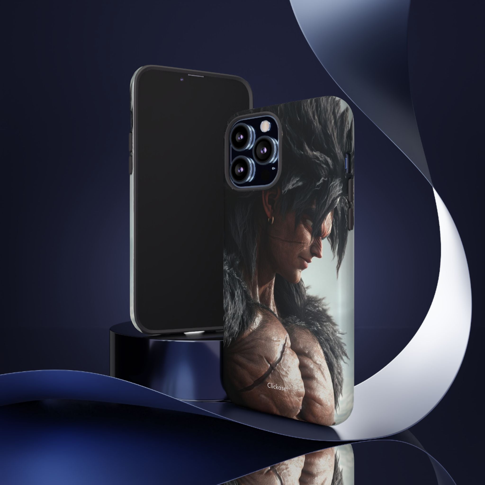 Broly Super Saiyan 4 Black – Berserker Edition Tough Phone Case by