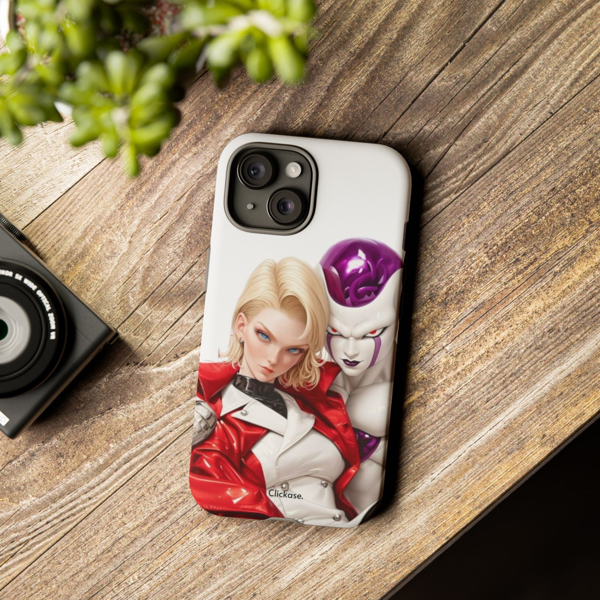 Frieza & Android 18 – Ultimate Power Duo Tough Phone Case by