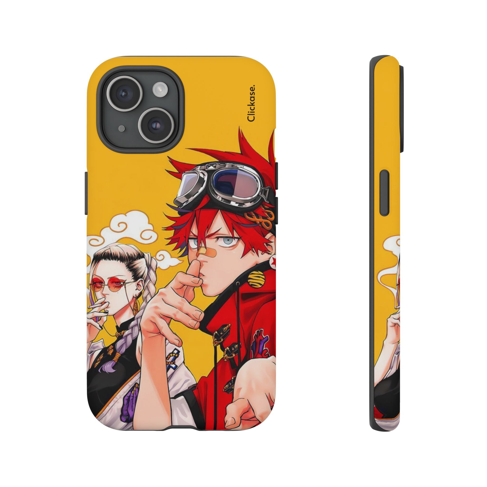 Alma & Tao Saotome - Gokurakugai Tough Phone Case by