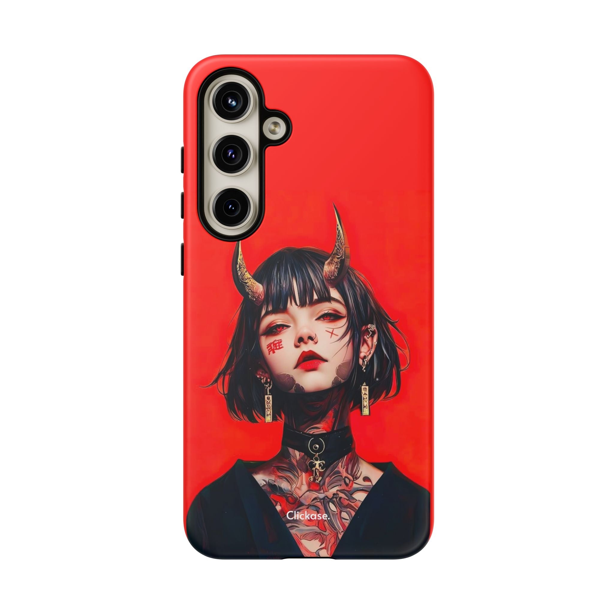 Stylish Phone Case with Edgy Design, Unique Phone Cover, Gothic Aesthetic Accessories, Trendy Cell Phone Case, Perfect Gift for Teens by