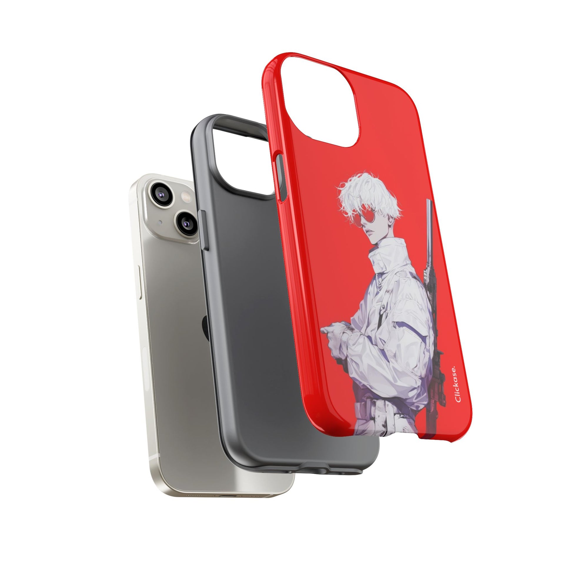 White Killer - Tough Phone Case by