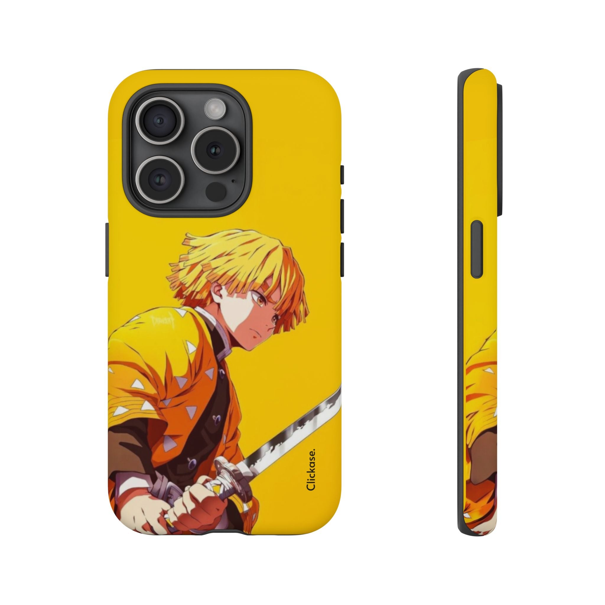 Zenitsu Agatsuma – Thunder Breathing Lightning Strike Tough Phone Case by