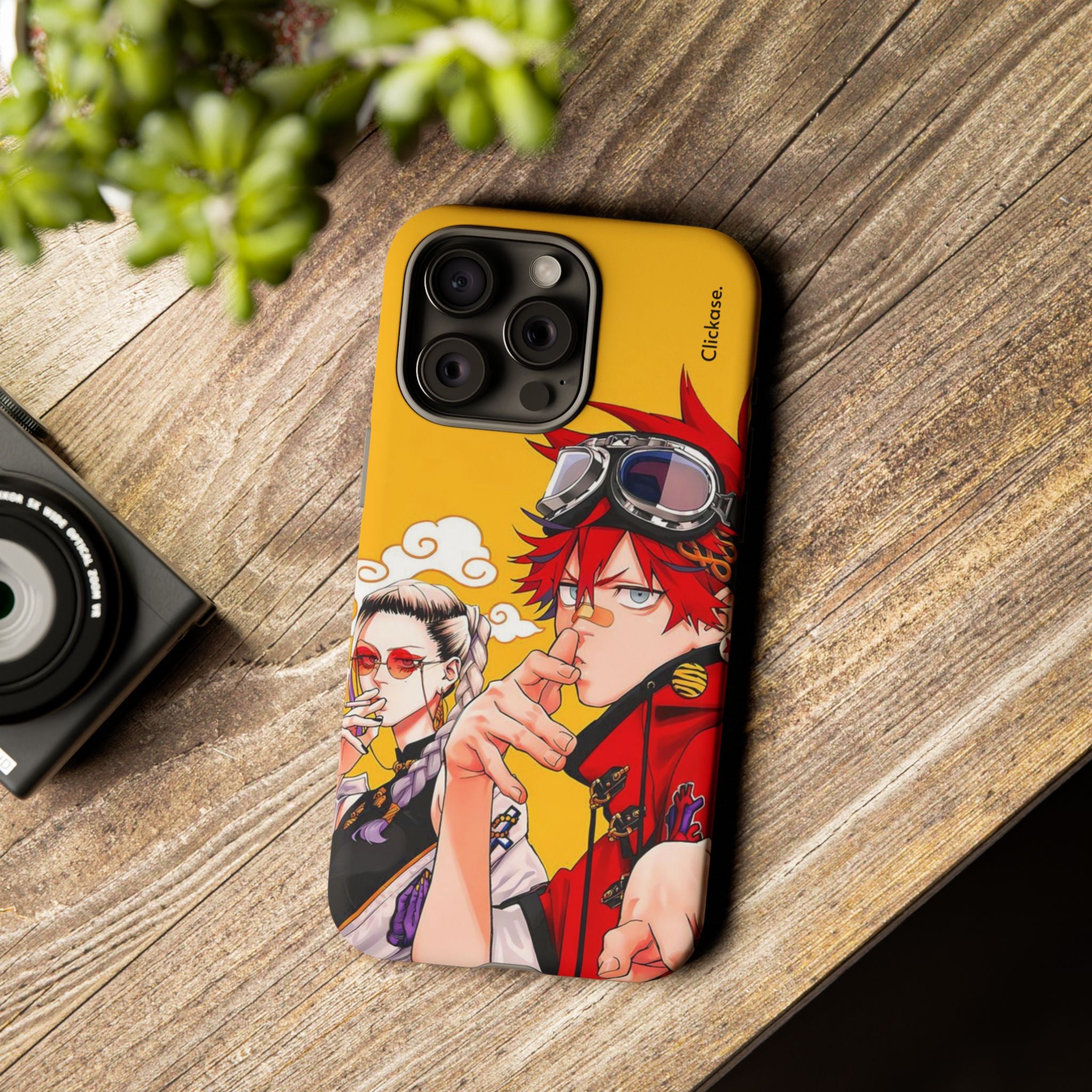 Alma & Tao Saotome - Gokurakugai Tough Phone Case by