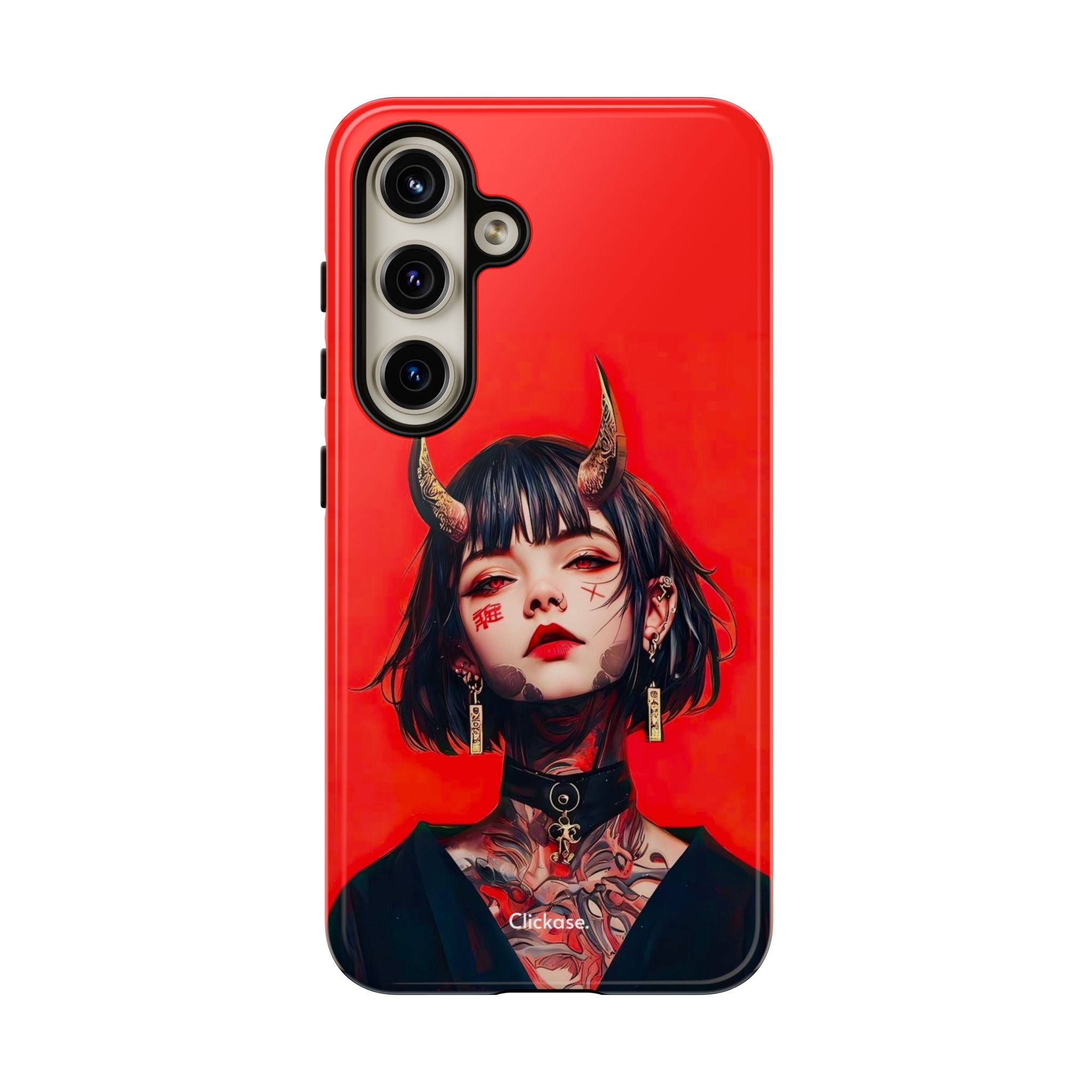 Stylish Phone Case with Edgy Design, Unique Phone Cover, Gothic Aesthetic Accessories, Trendy Cell Phone Case, Perfect Gift for Teens by