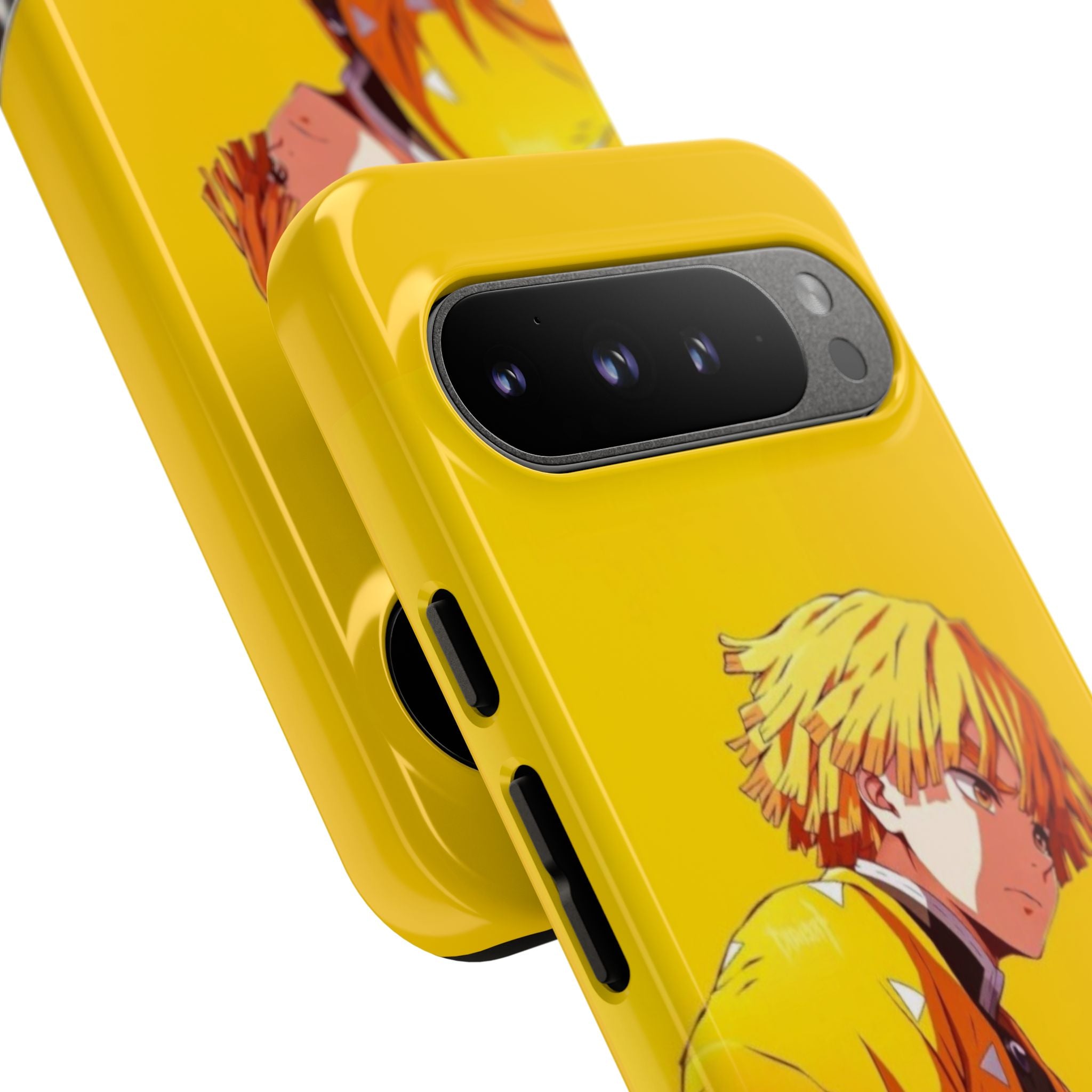 Zenitsu Agatsuma – Thunder Breathing Lightning Strike Tough Phone Case by