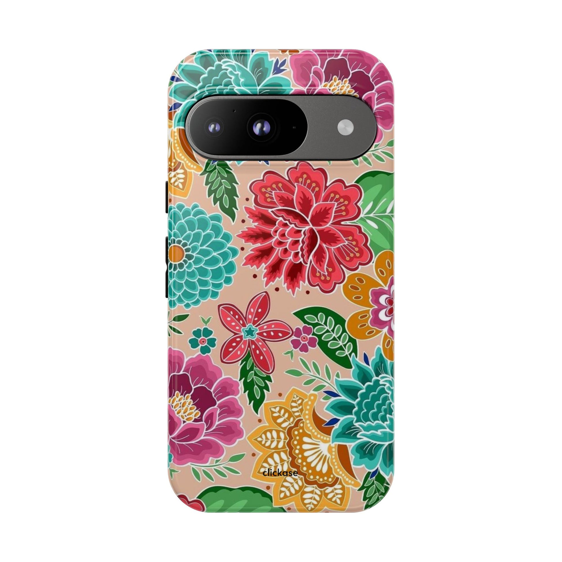 Cute Floral Design Tough Phone Case by
