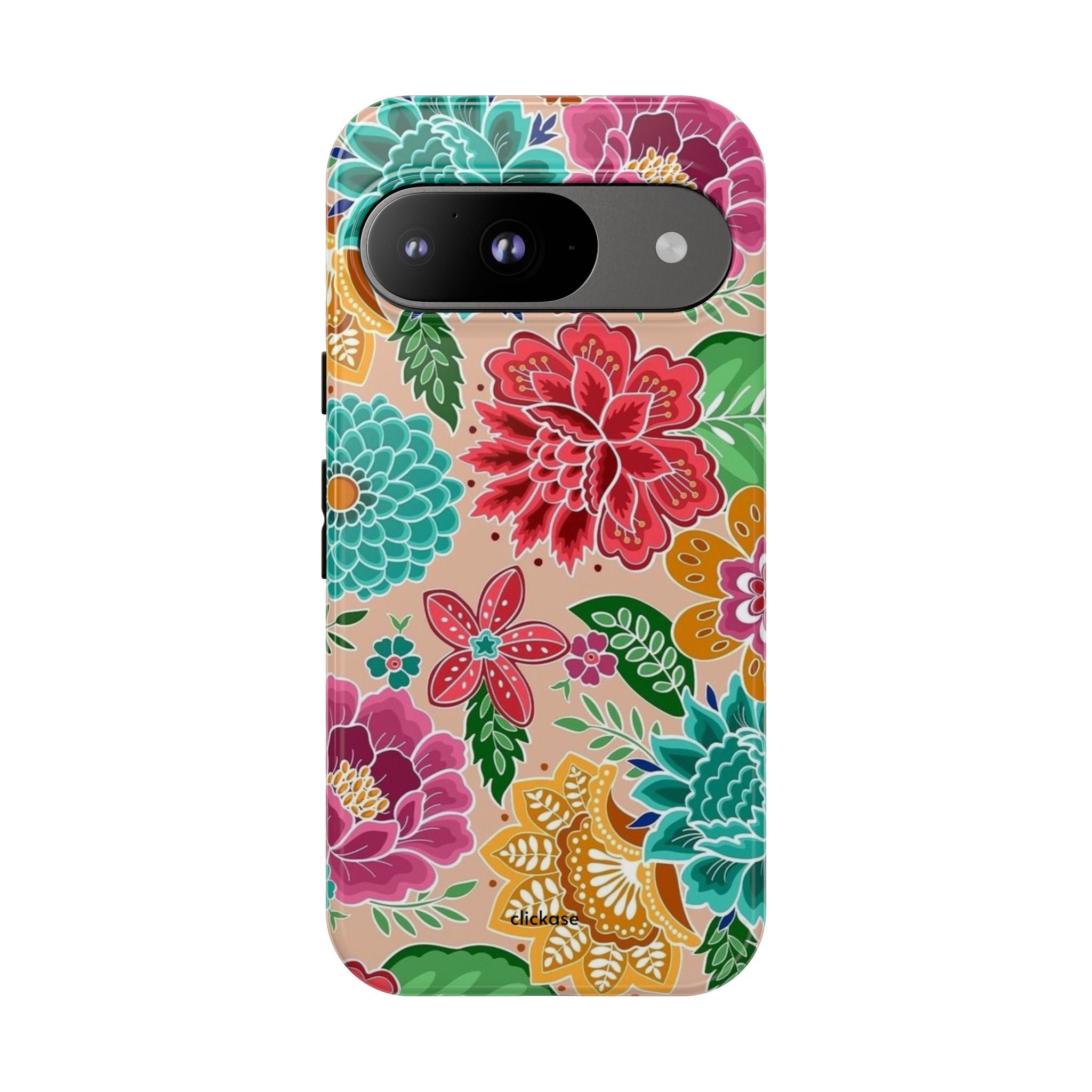 Cute Floral Design Tough Phone Case by