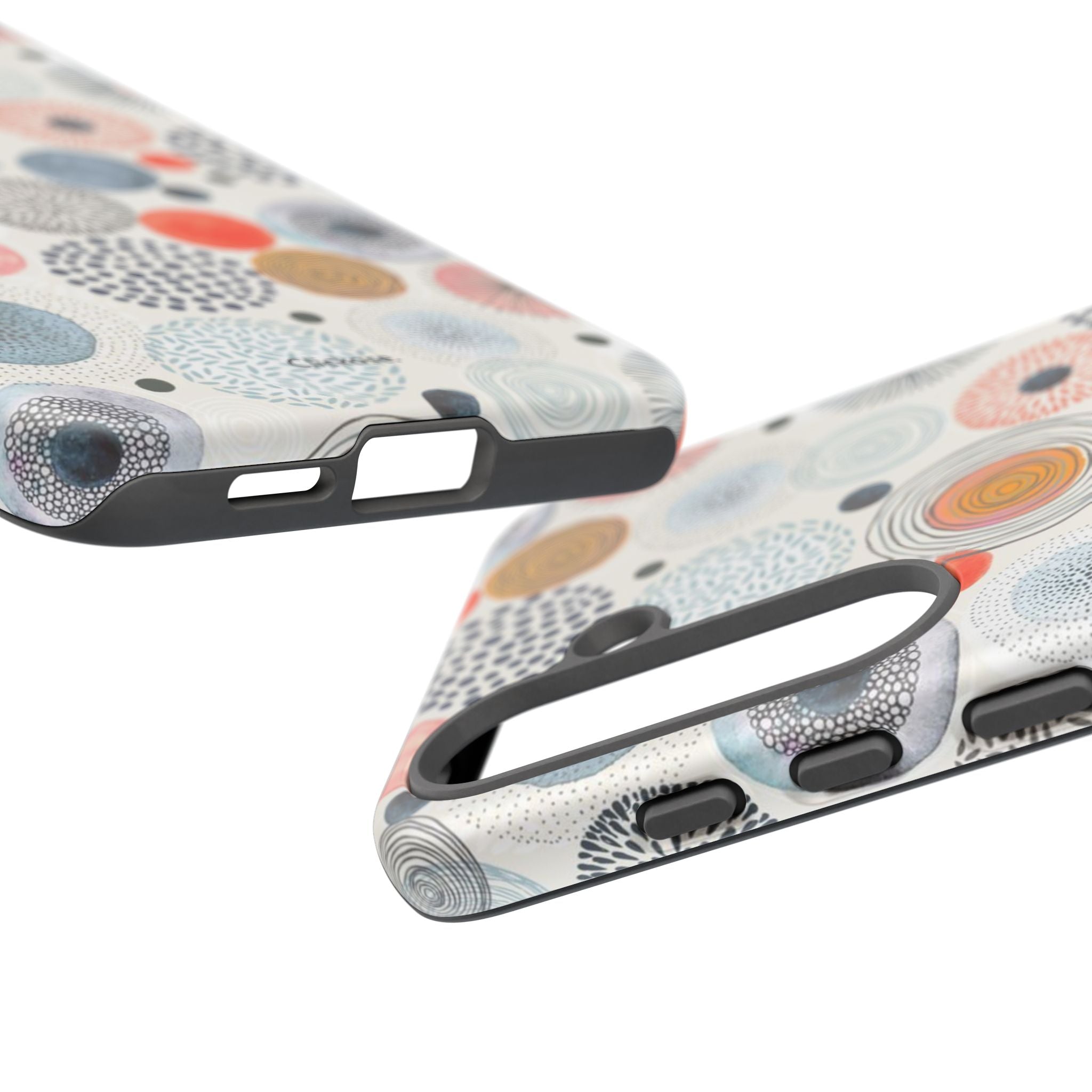 Colorful Abstract Tough Phone Case by