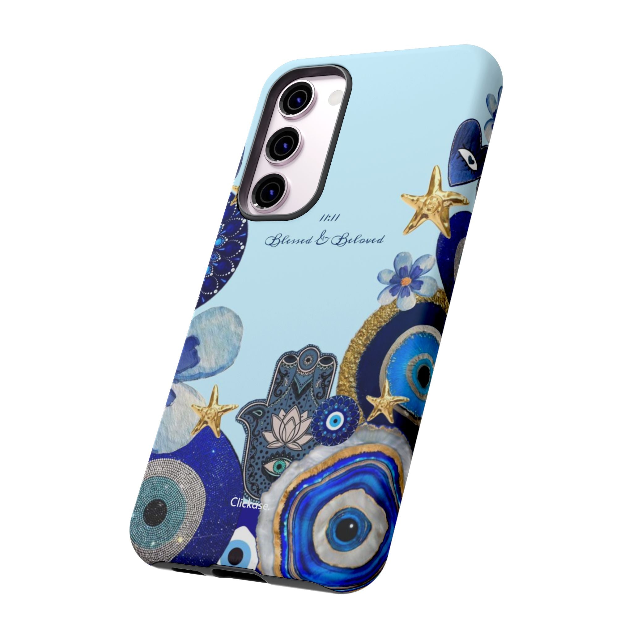 Hamsa Ocean-Inspired Tough Phone Case by