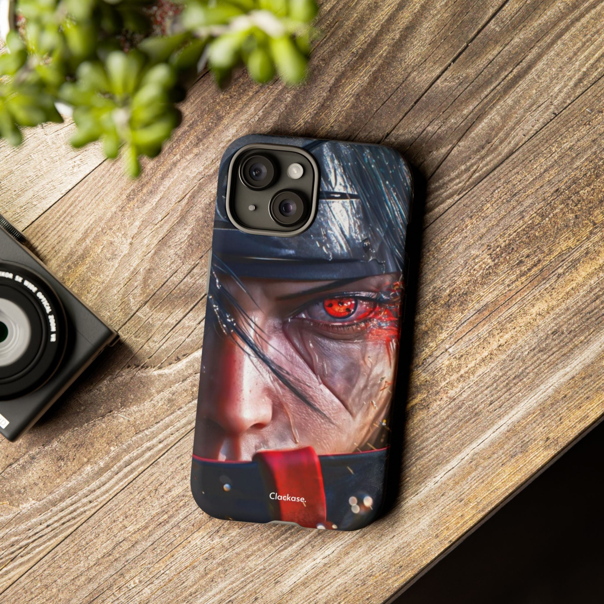 Itachi Uchiha – Eternal Sharingan Tough Phone Case by