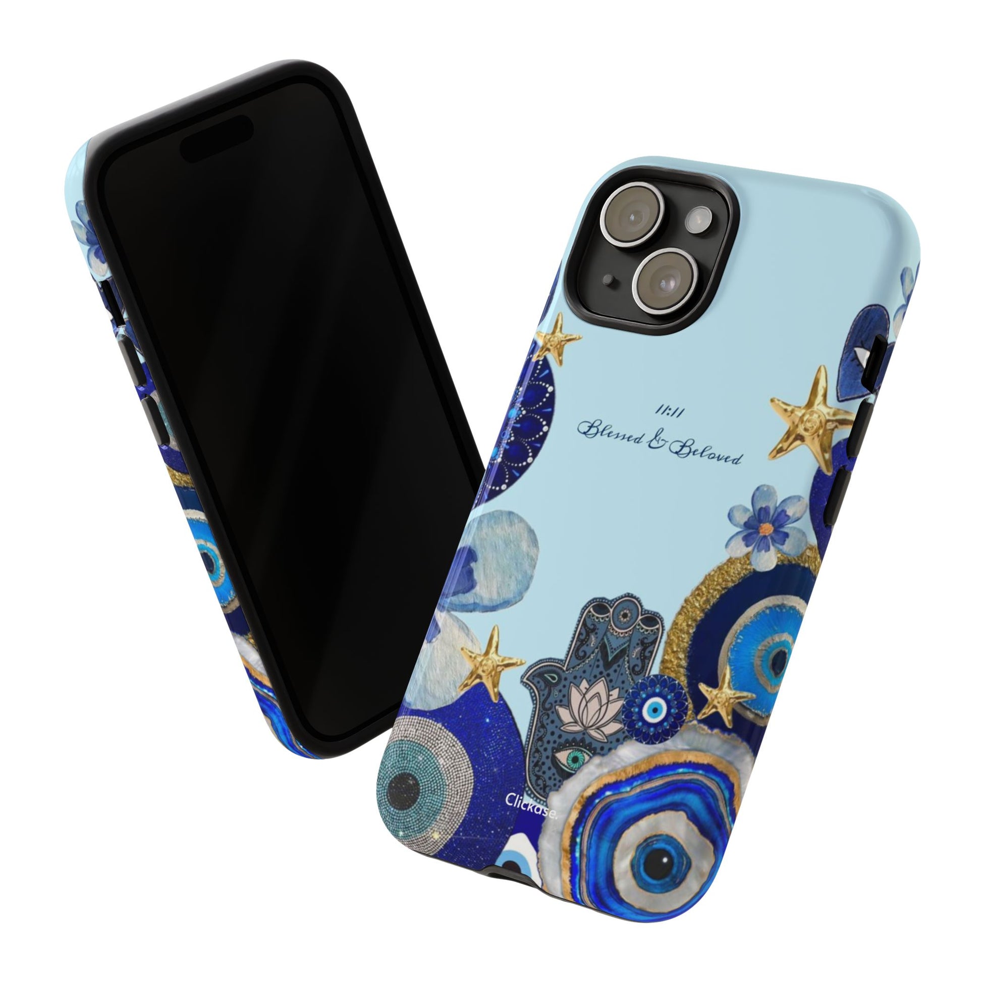 Hamsa Ocean-Inspired Tough Phone Case by