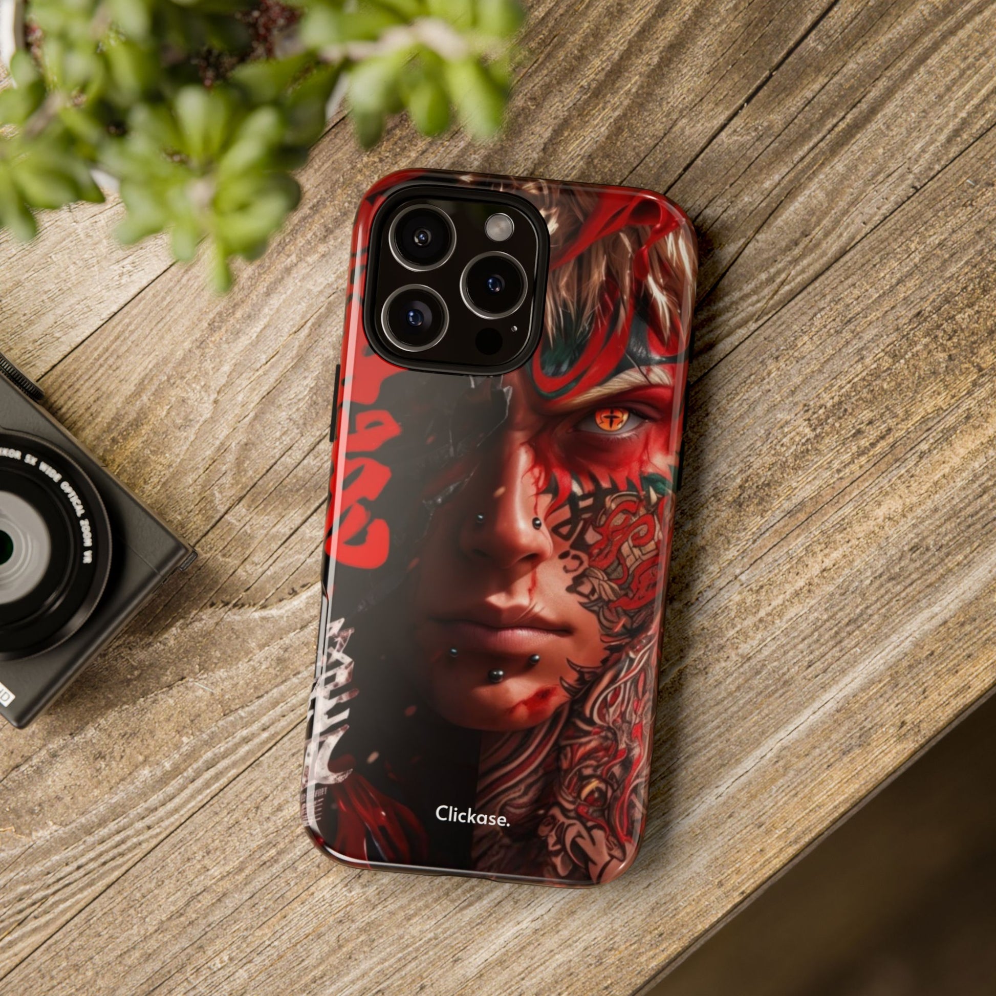Evil Eye Anime - Tough Phone Case by