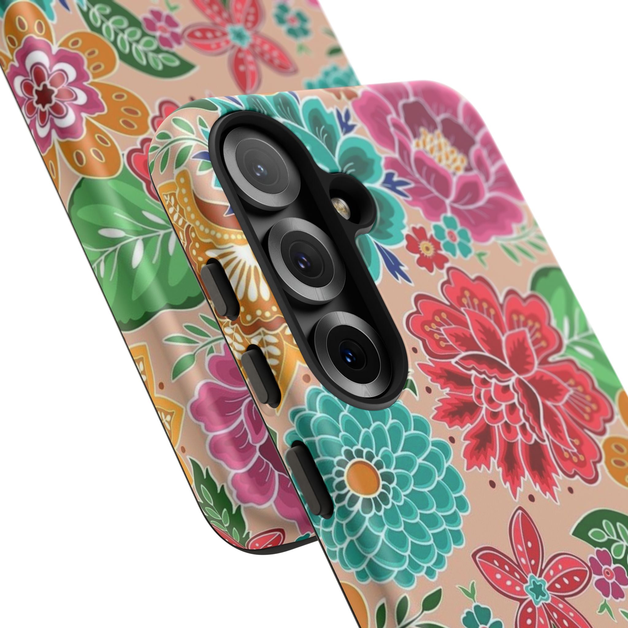 Cute Floral Design Tough Phone Case by