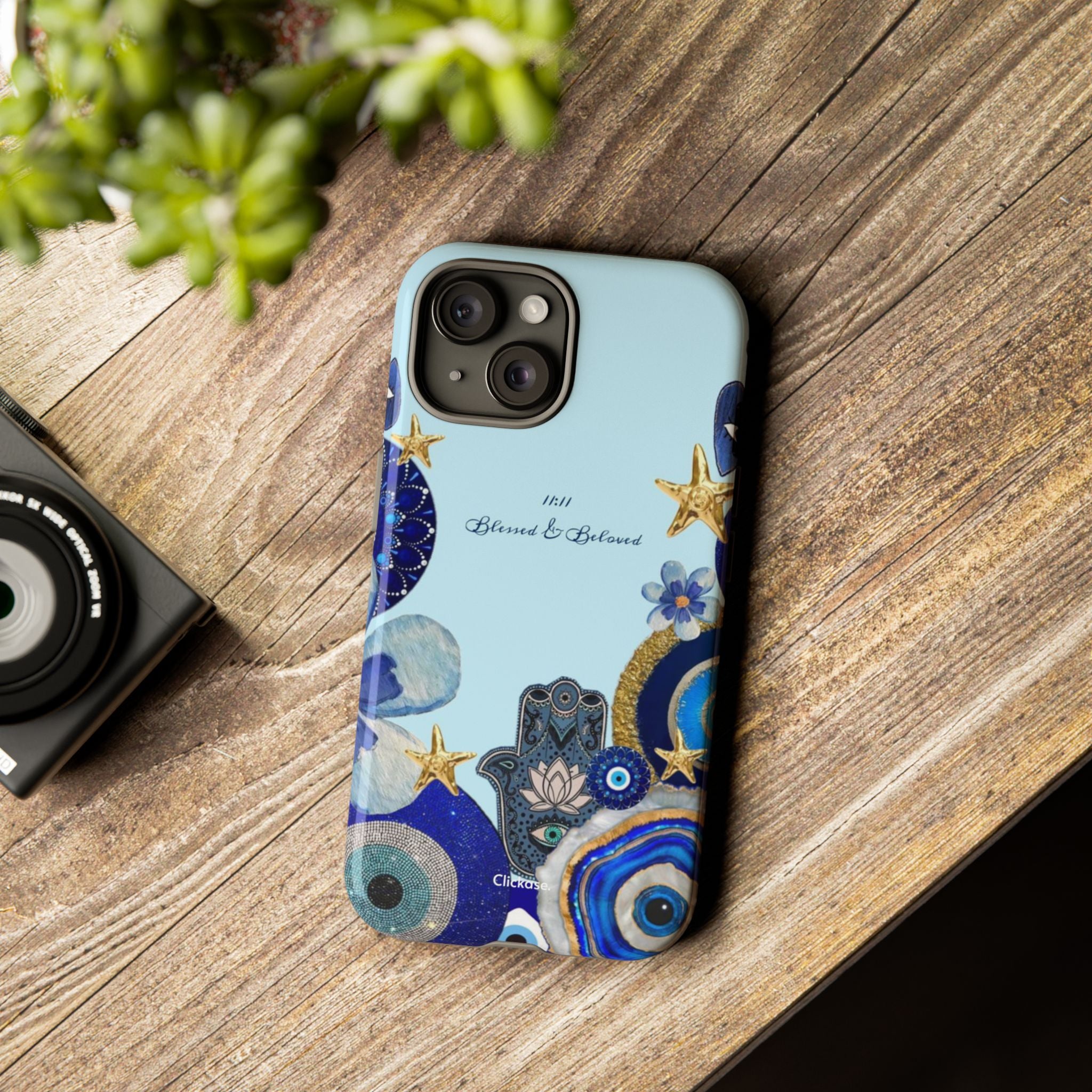 Hamsa Ocean-Inspired Tough Phone Case by