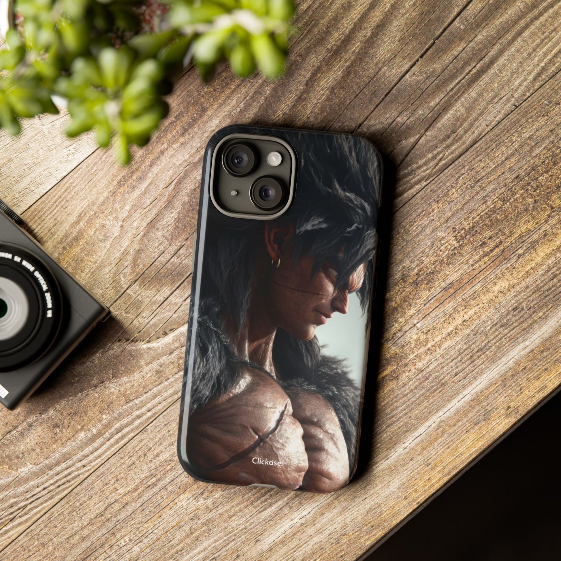 Broly Super Saiyan 4 Black – Berserker Edition Tough Phone Case by