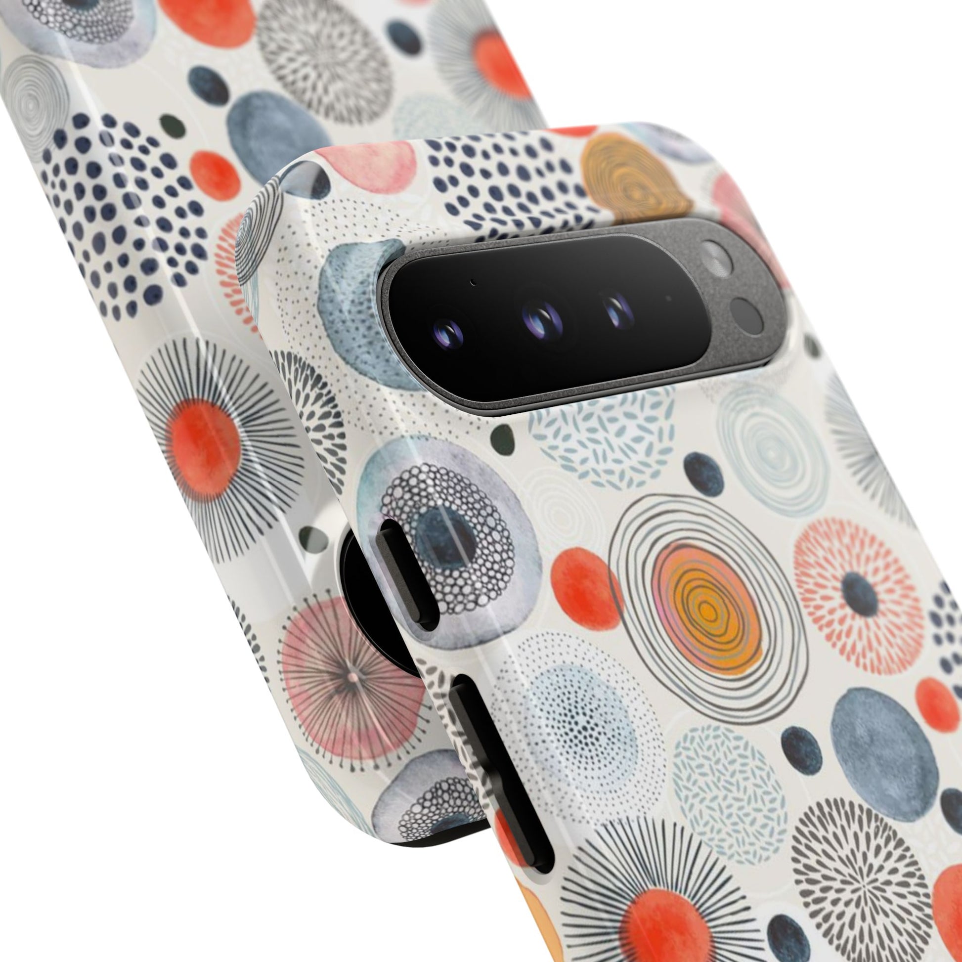 Colorful Abstract Tough Phone Case by