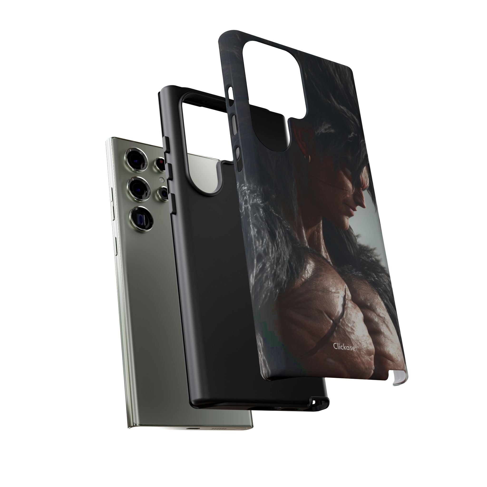 Broly Super Saiyan 4 Black – Berserker Edition Tough Phone Case by