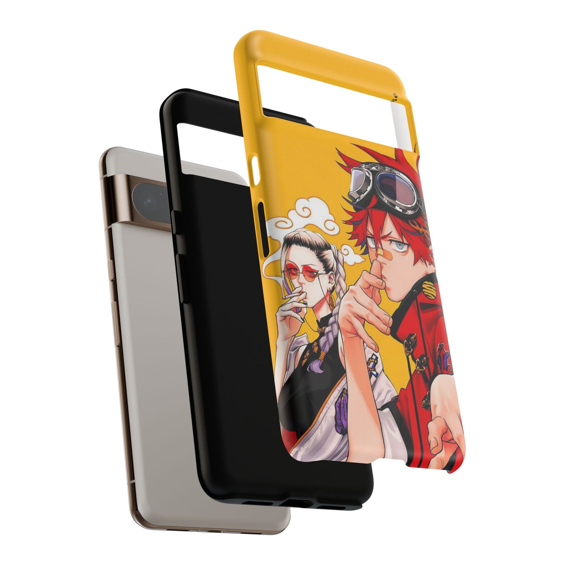 Alma & Tao Saotome - Gokurakugai Tough Phone Case by