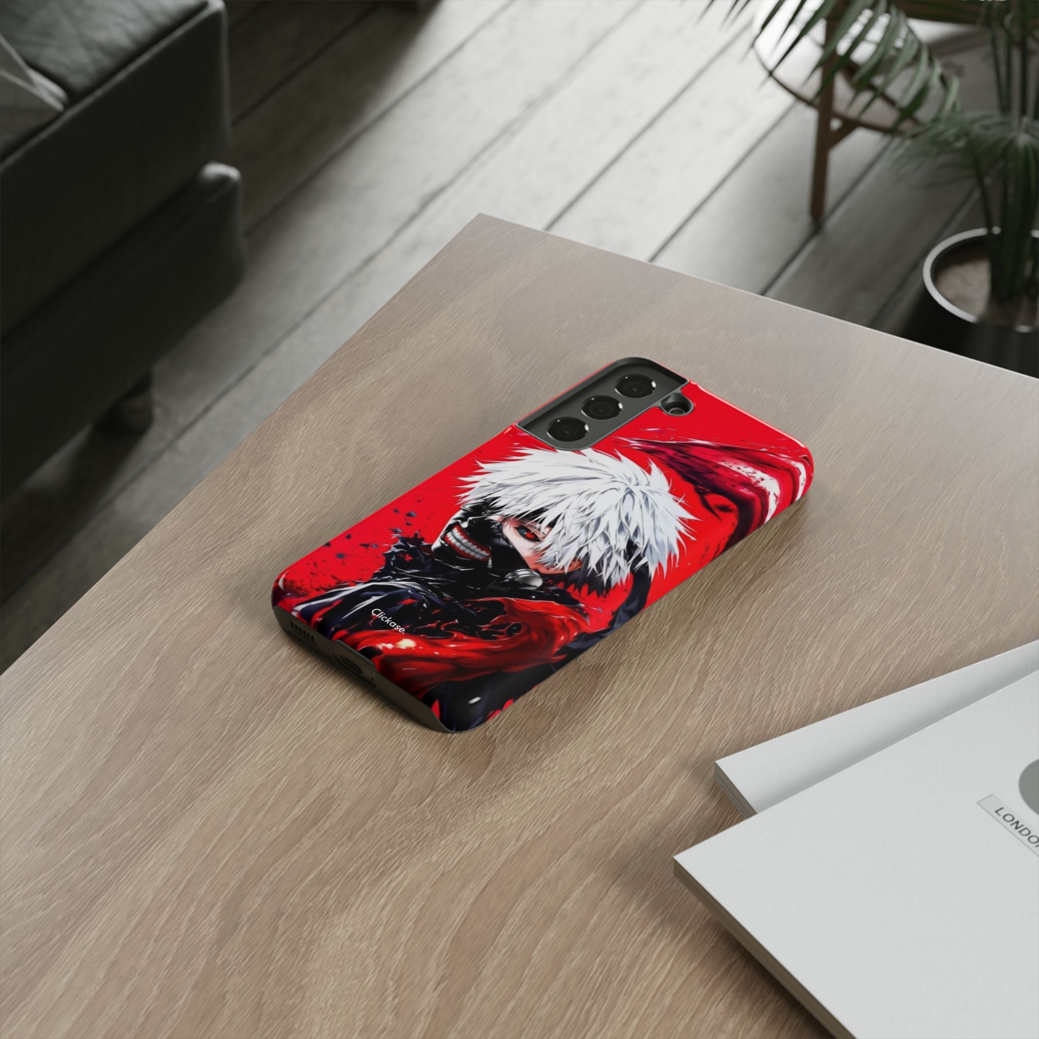 Ken Kaneki - Anime Tough Phone CasePhone CaseClickase®Ken Kaneki
