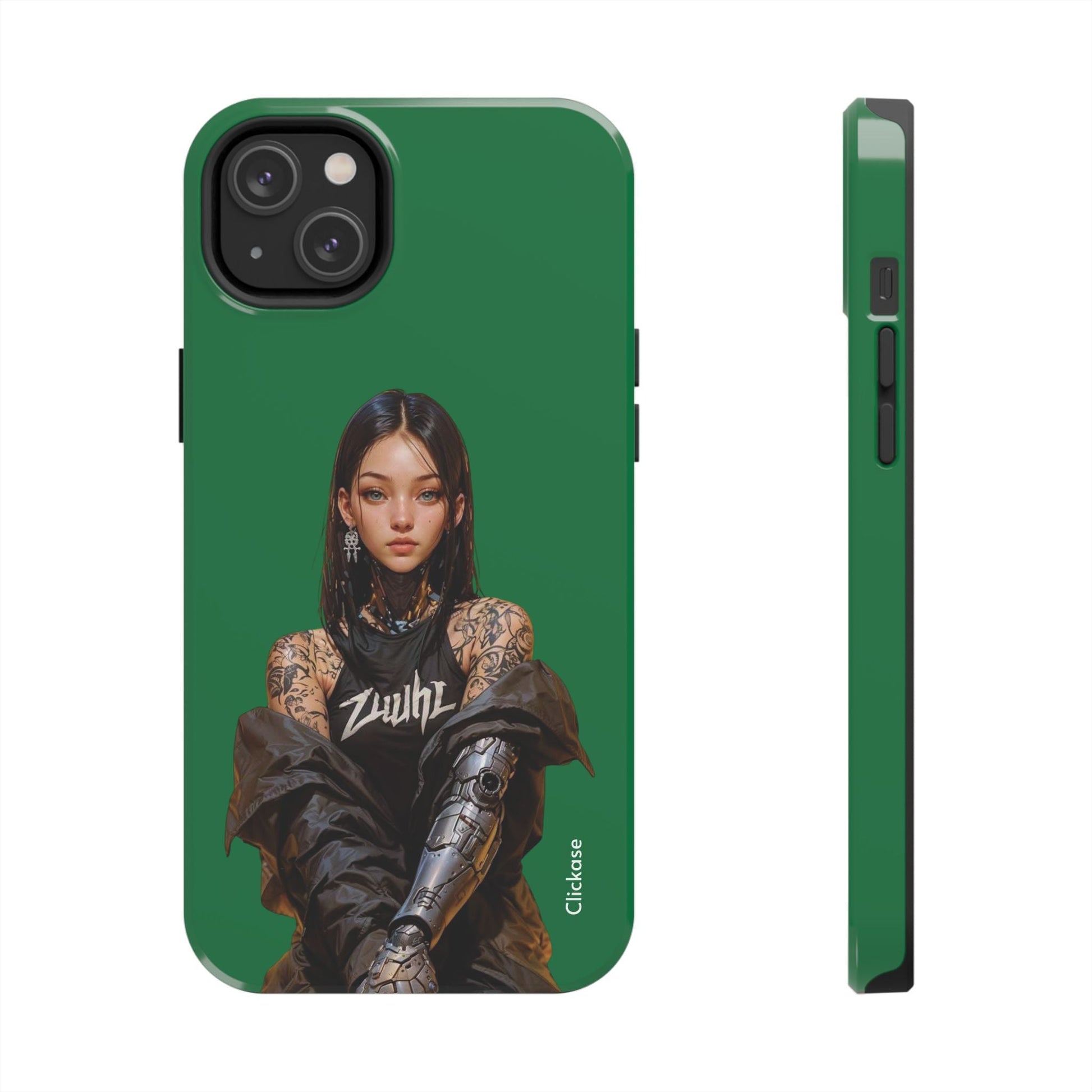 Cyber Tattoo Girl by