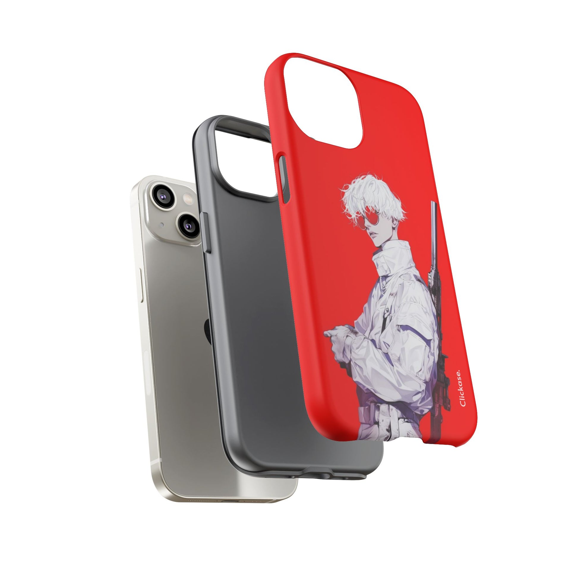 White Killer - Tough Phone Case by