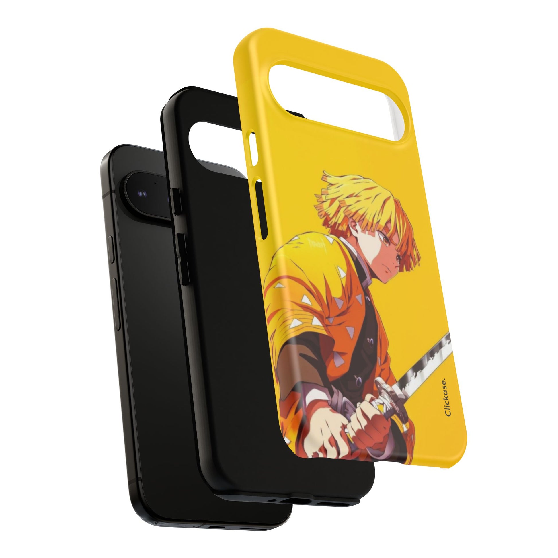Zenitsu Agatsuma – Thunder Breathing Lightning Strike Tough Phone Case by