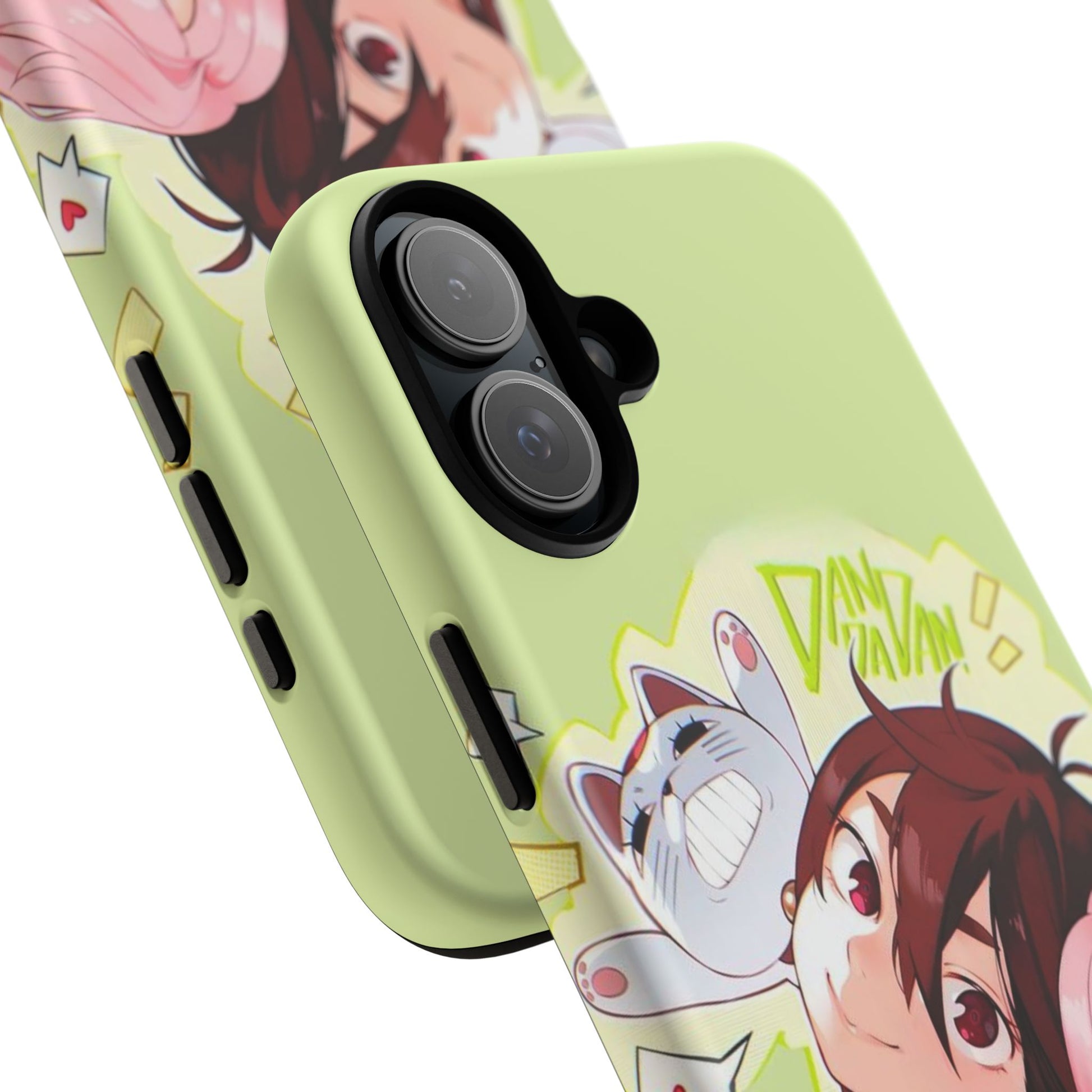 Momo & Aira - Dan Da Dan Tough Phone CasePhone CaseClickase®Momo & Aira