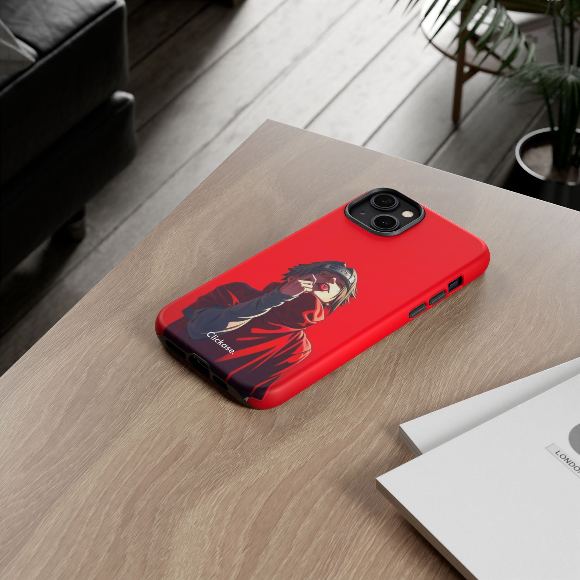 Sasuke Uchiha - Naruto Tough Phone CasePhone CaseClickase®Sasuke Uchiha