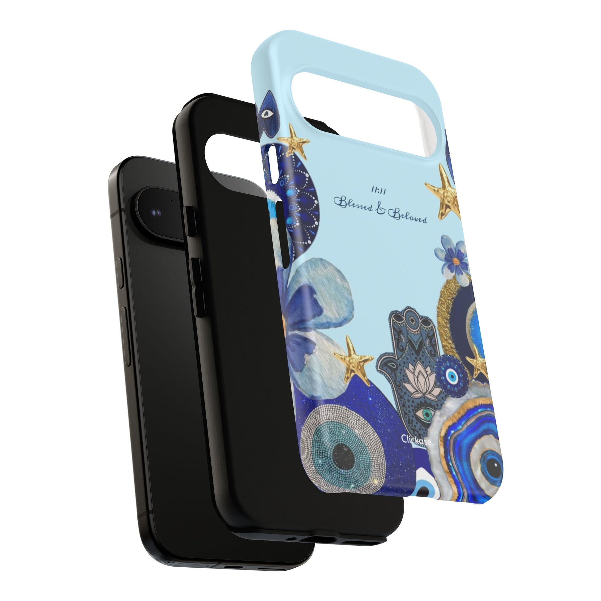 Hamsa Ocean-Inspired Tough Phone Case by