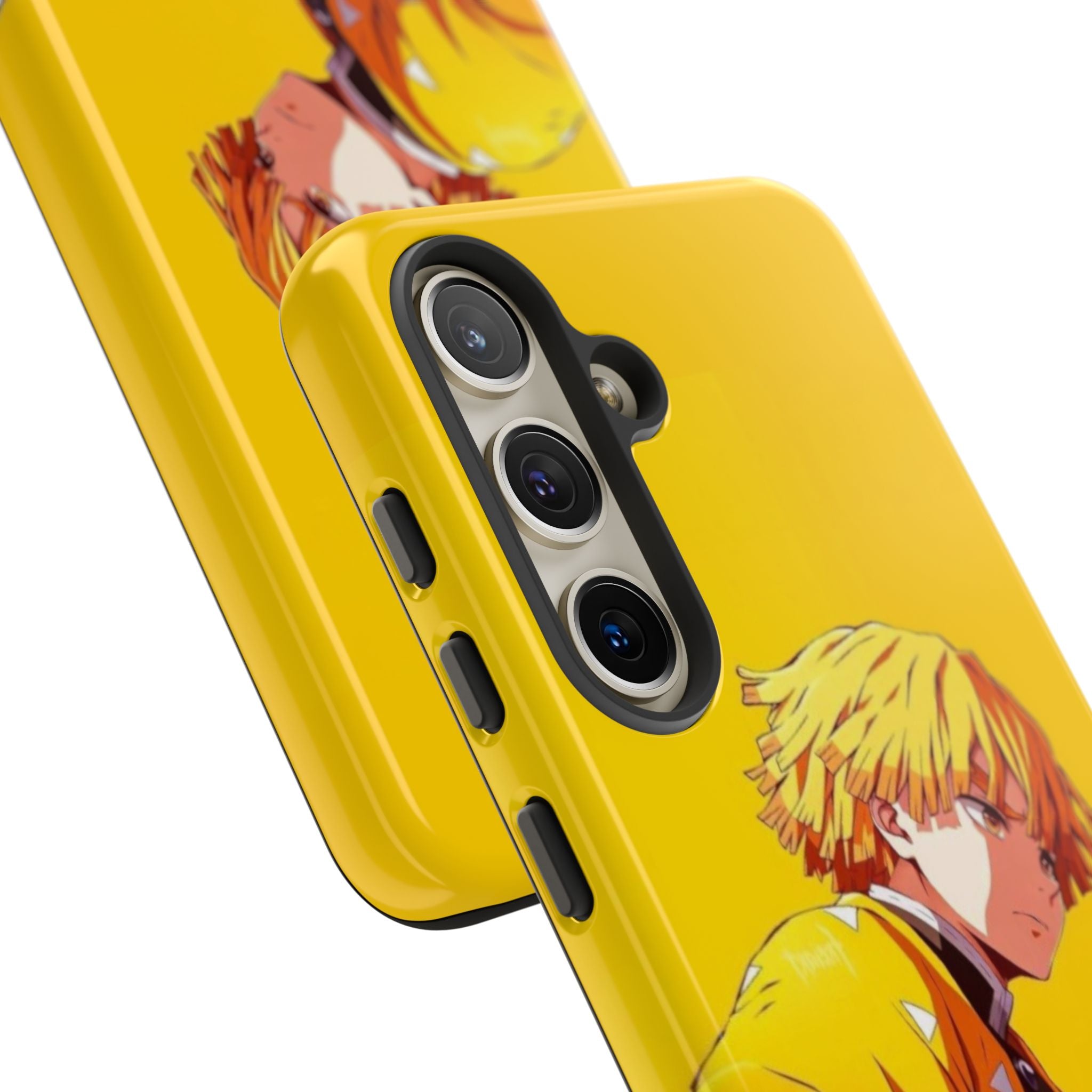 Zenitsu Agatsuma – Thunder Breathing Lightning Strike Tough Phone Case by