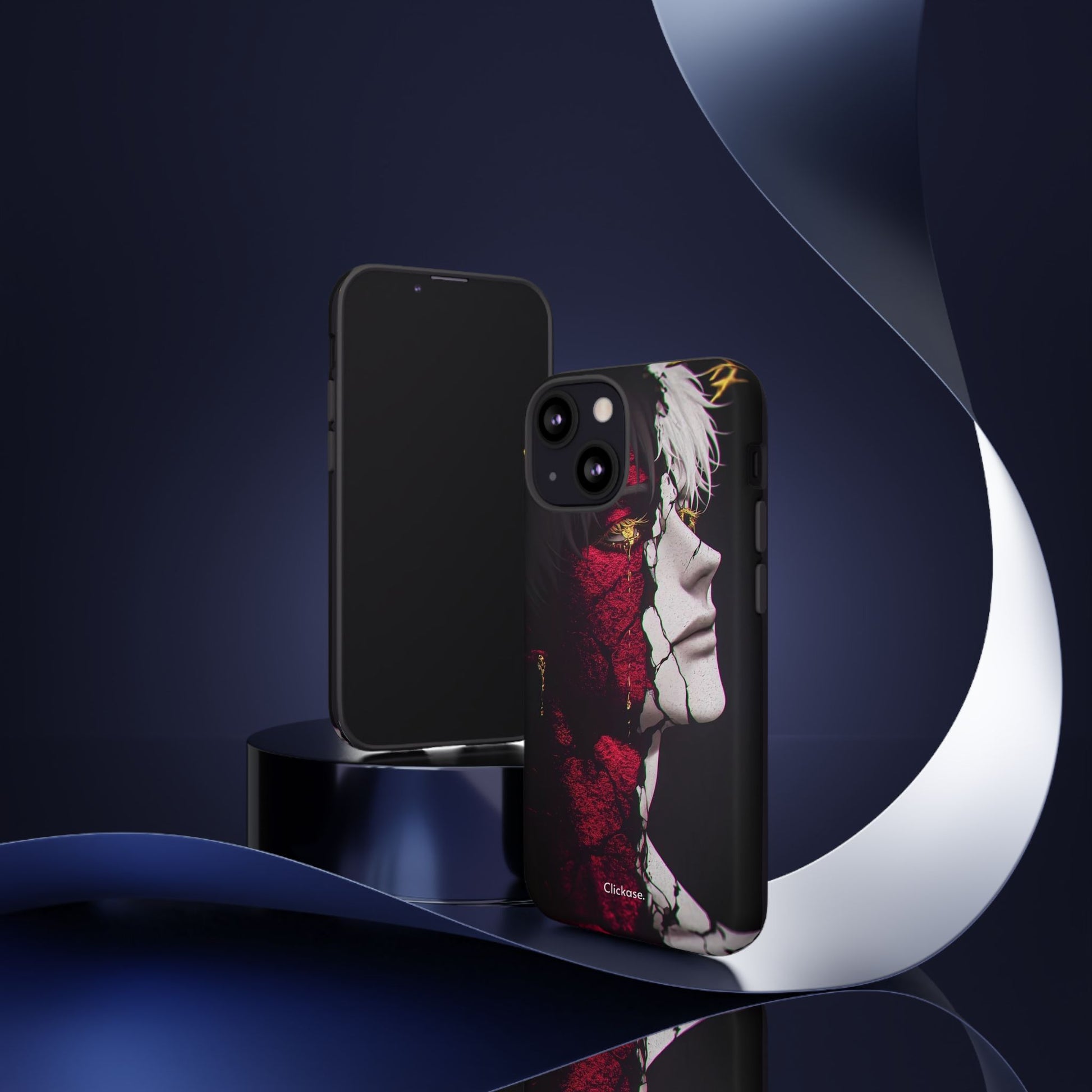 Duality Split Face Anime - Tough Phone Case by