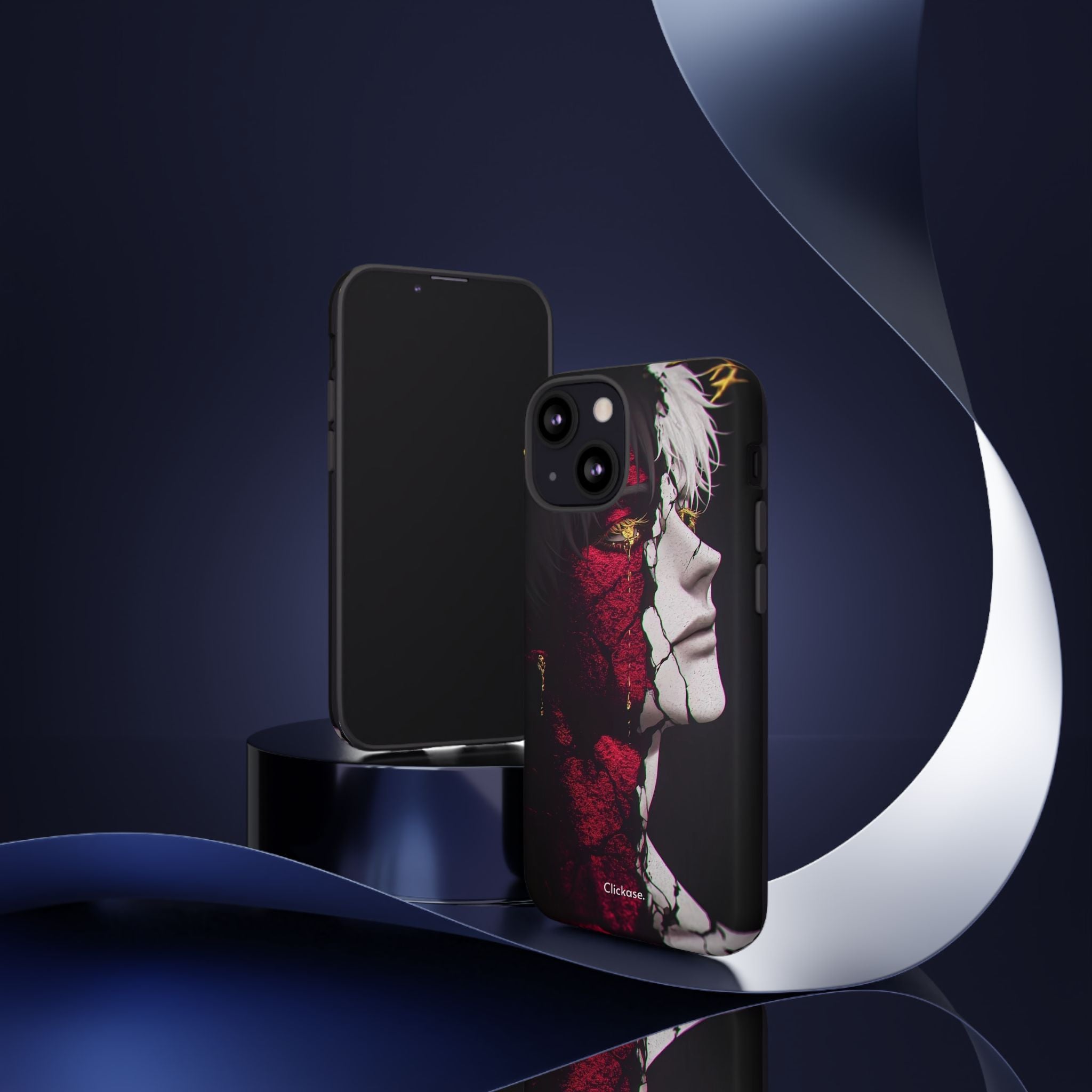 Duality Split Face Anime - Tough Phone Case by