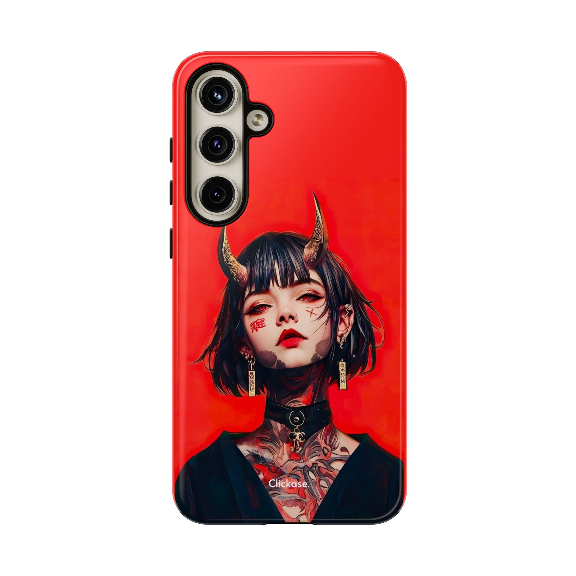 Stylish Phone Case with Edgy Design, Unique Phone Cover, Gothic Aesthetic Accessories, Trendy Cell Phone Case, Perfect Gift for Teens by