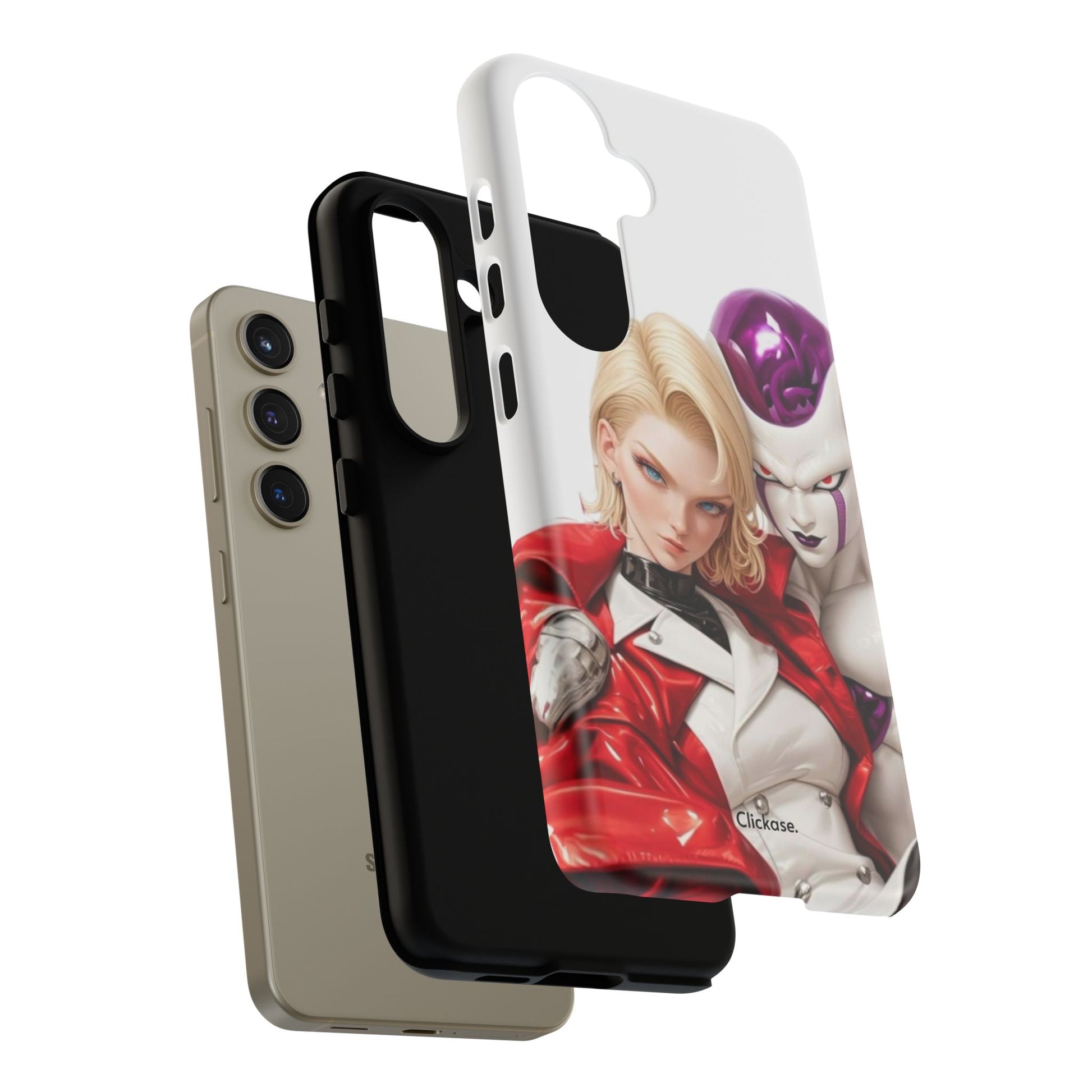 Frieza & Android 18 – Ultimate Power Duo Tough Phone Case by