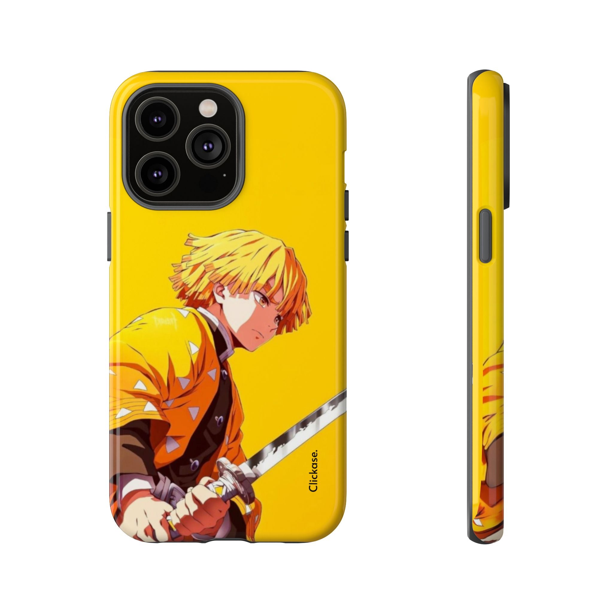 Zenitsu Agatsuma – Thunder Breathing Lightning Strike Tough Phone Case by