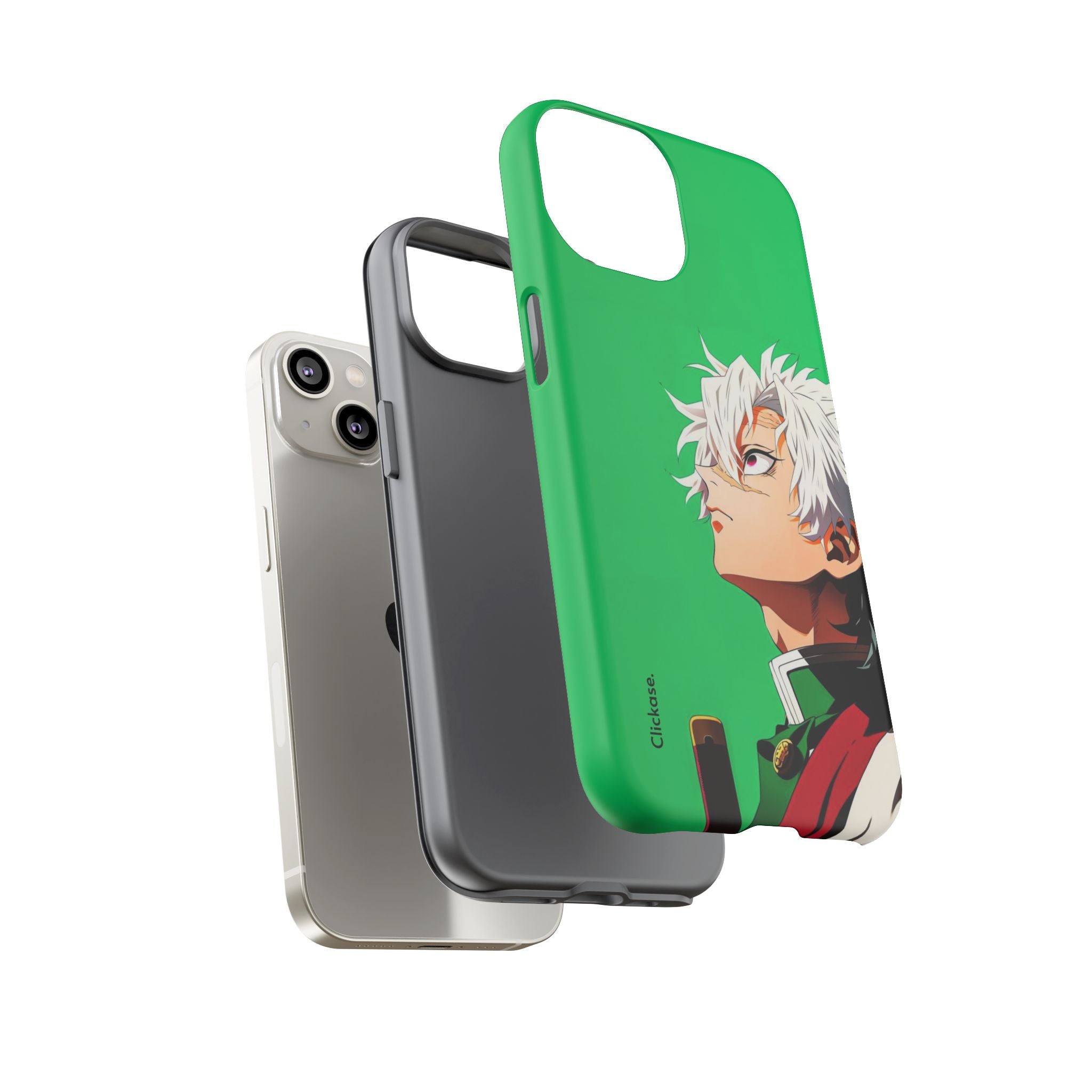 Sanemi Shinazugawa – Wind Hashira Fury Tough Phone Case by