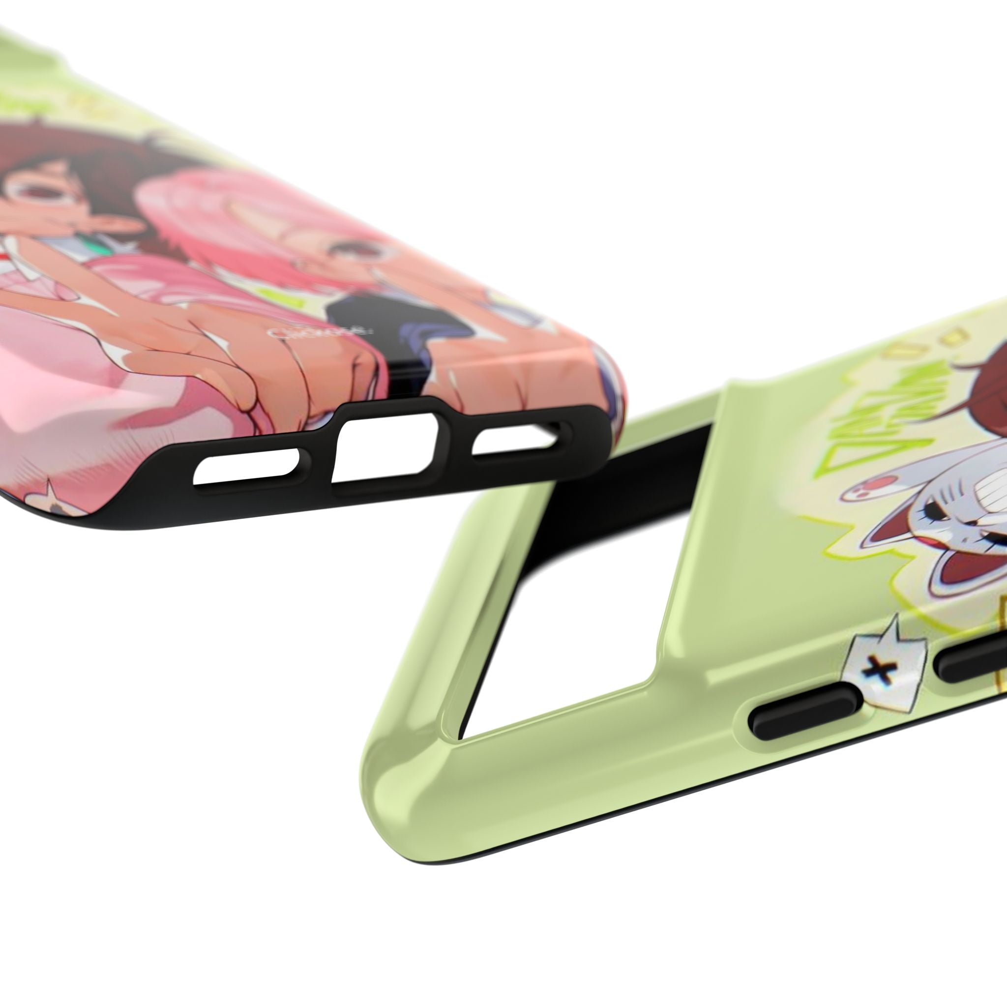 Momo & Aira - Dan Da Dan Tough Phone CasePhone CaseClickase®Momo & Aira