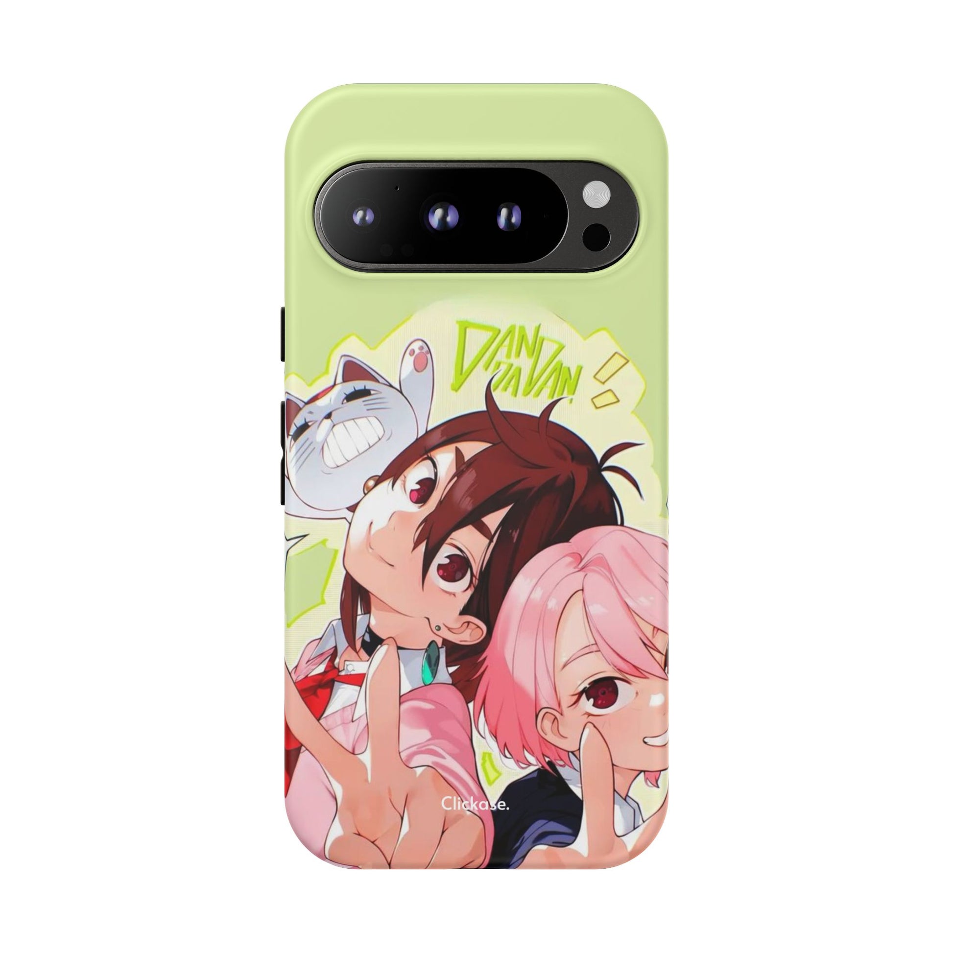 Momo & Aira - Dan Da Dan Tough Phone CasePhone CaseClickase®Momo & Aira