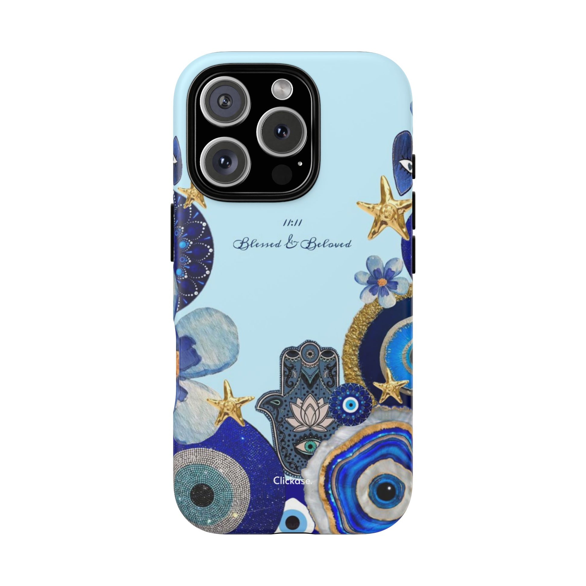 Hamsa Ocean-Inspired Tough Phone Case by