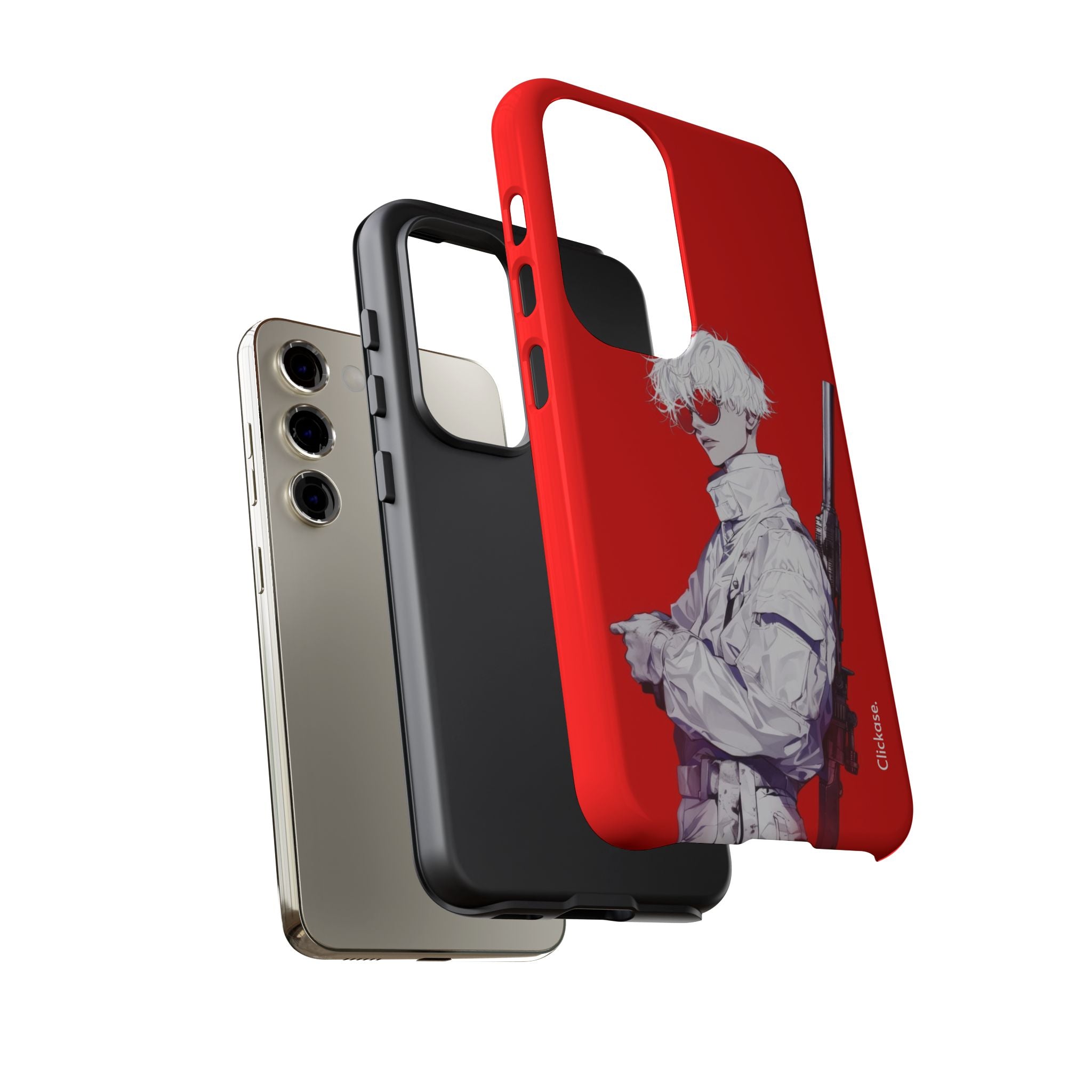 White Killer - Tough Phone Case by