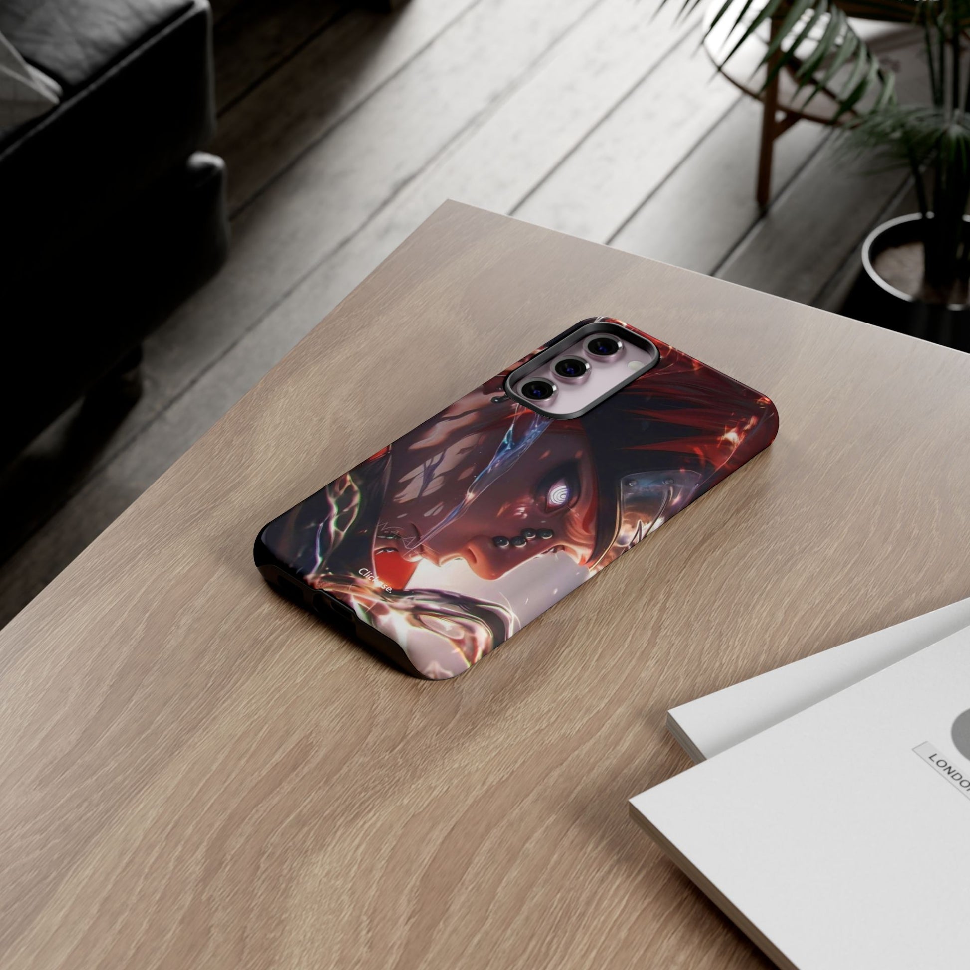 Pain Nagato – Rinnegan Wrath Tough Phone Case by
