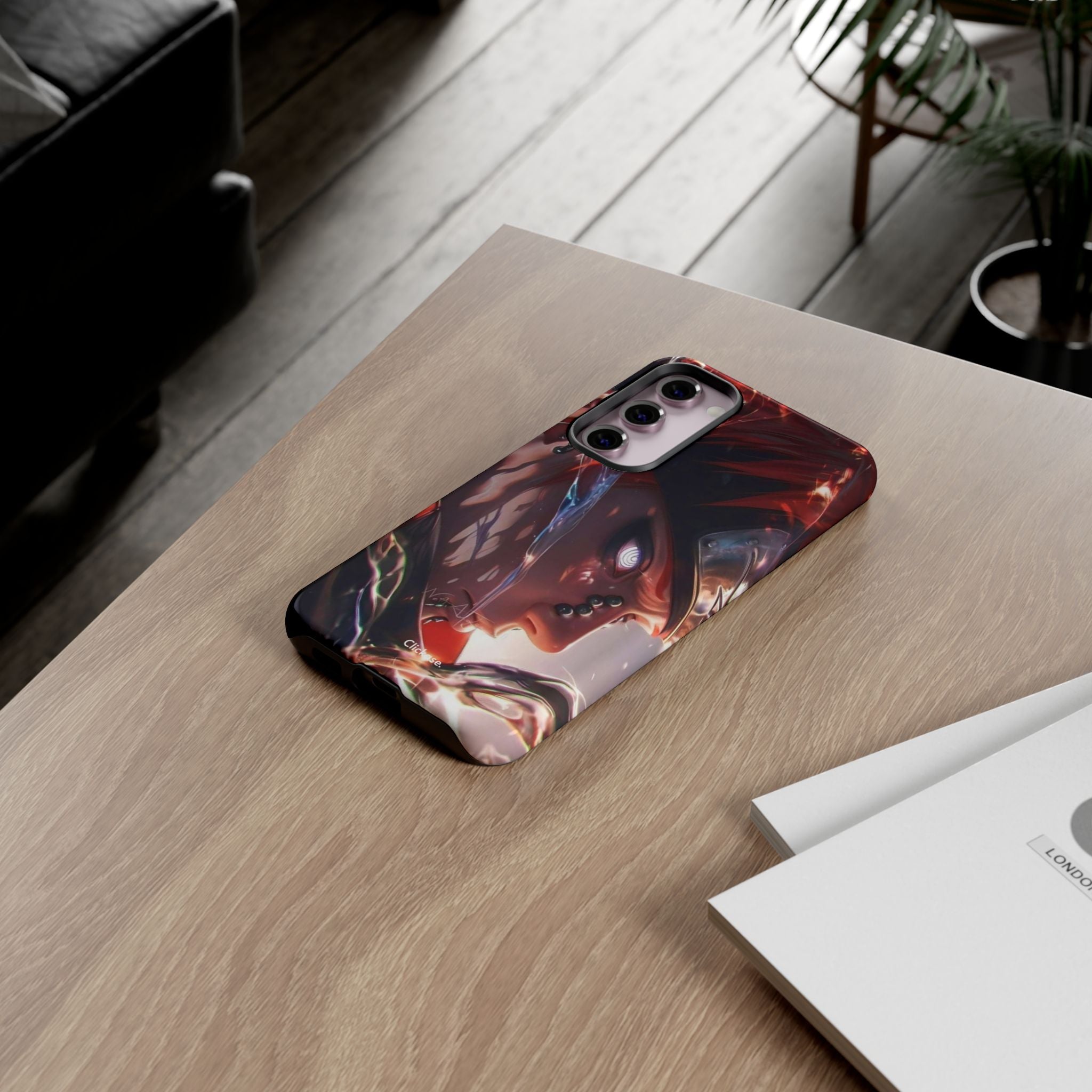Pain Nagato – Rinnegan Wrath Tough Phone Case by