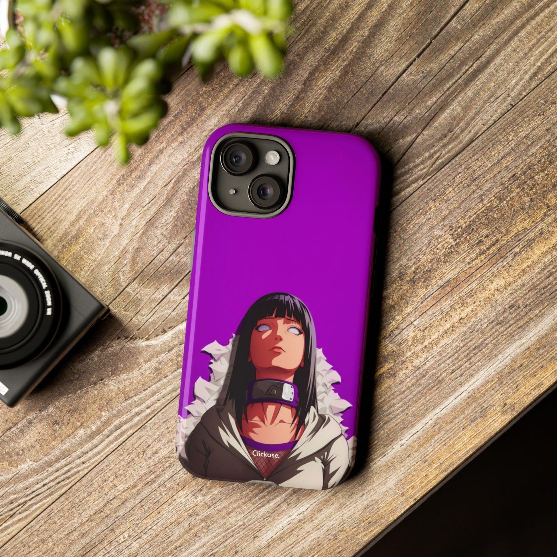 Hinata Hyuga - Naruto Tough Phone CasePhone CaseClickase®Hinata Hyuga - Naruto