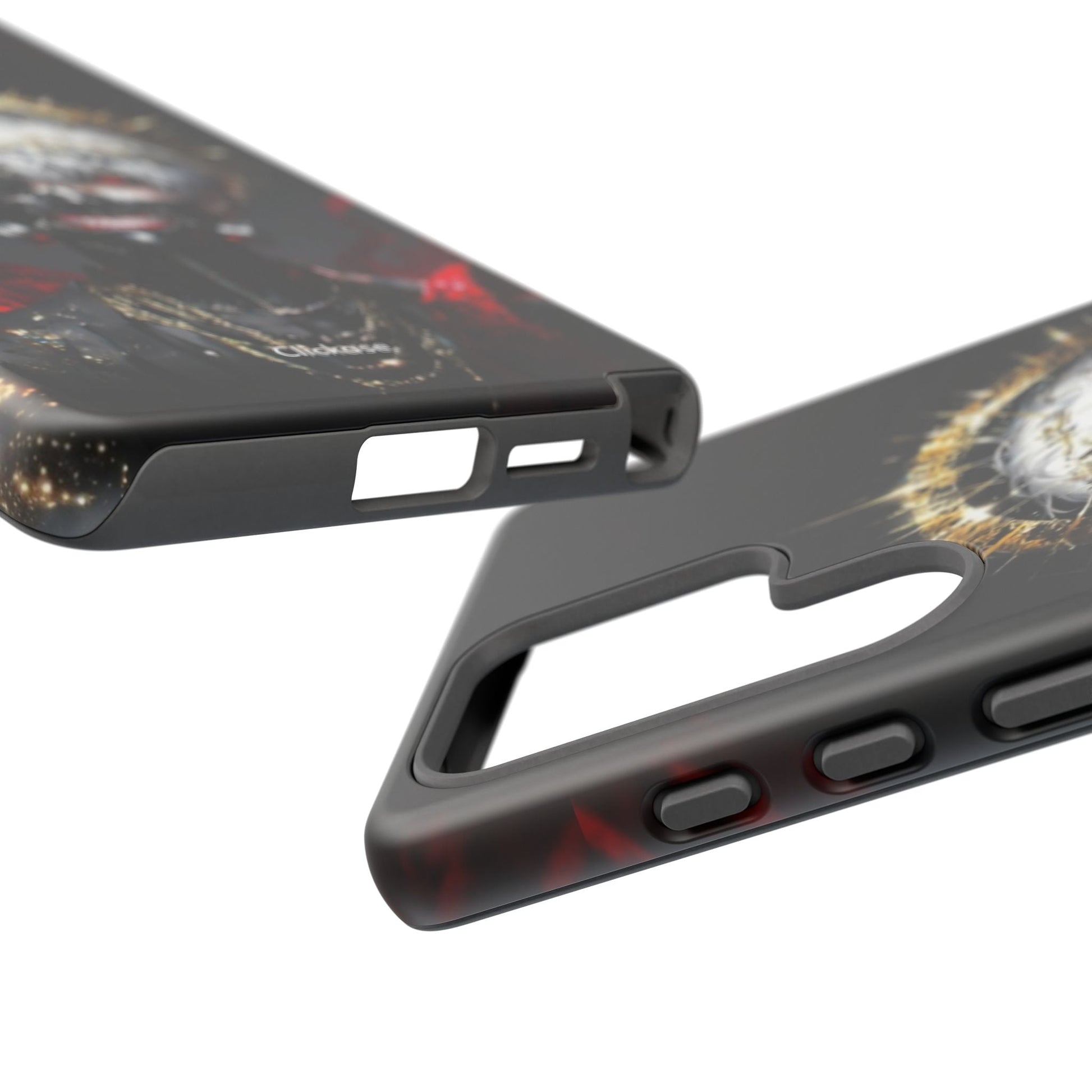 Ken Kaneki anime touch phone case with vibrant 3D wrap, durable protection, and shock-absorbing silicone liner