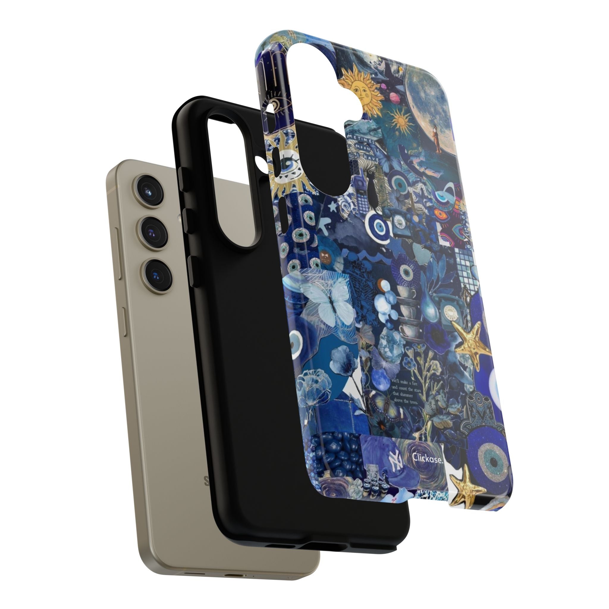 Bohemian Style Ocean-Inspired Tough Phone Case by